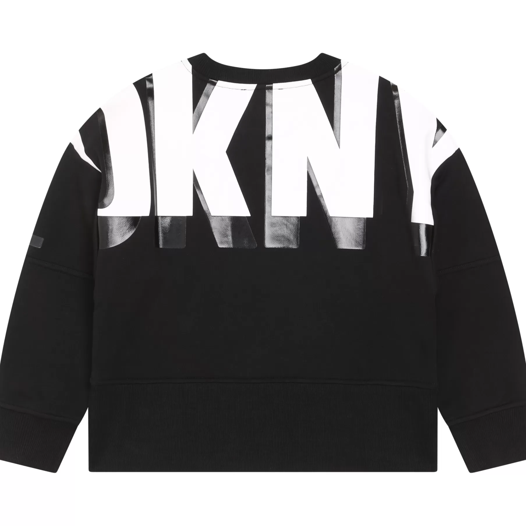 Fille DKNY Sweat-Shirt En Molleton Coton