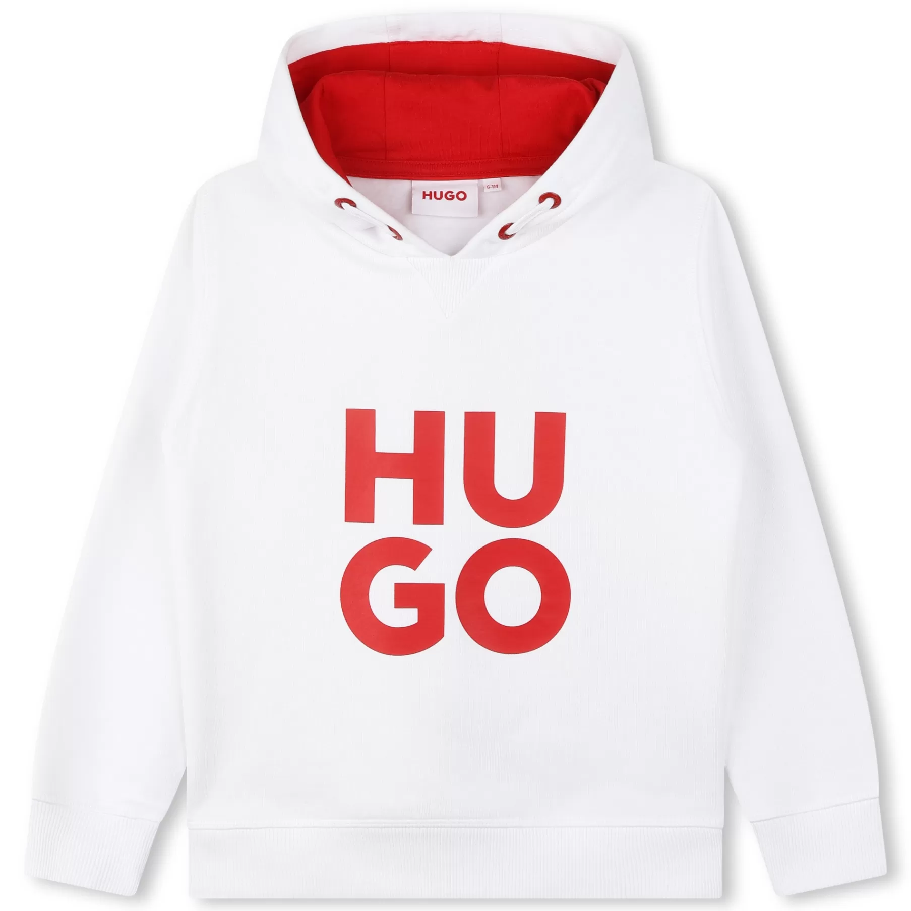 Garçon HUGO Sweat-Shirt En Molleton Floque