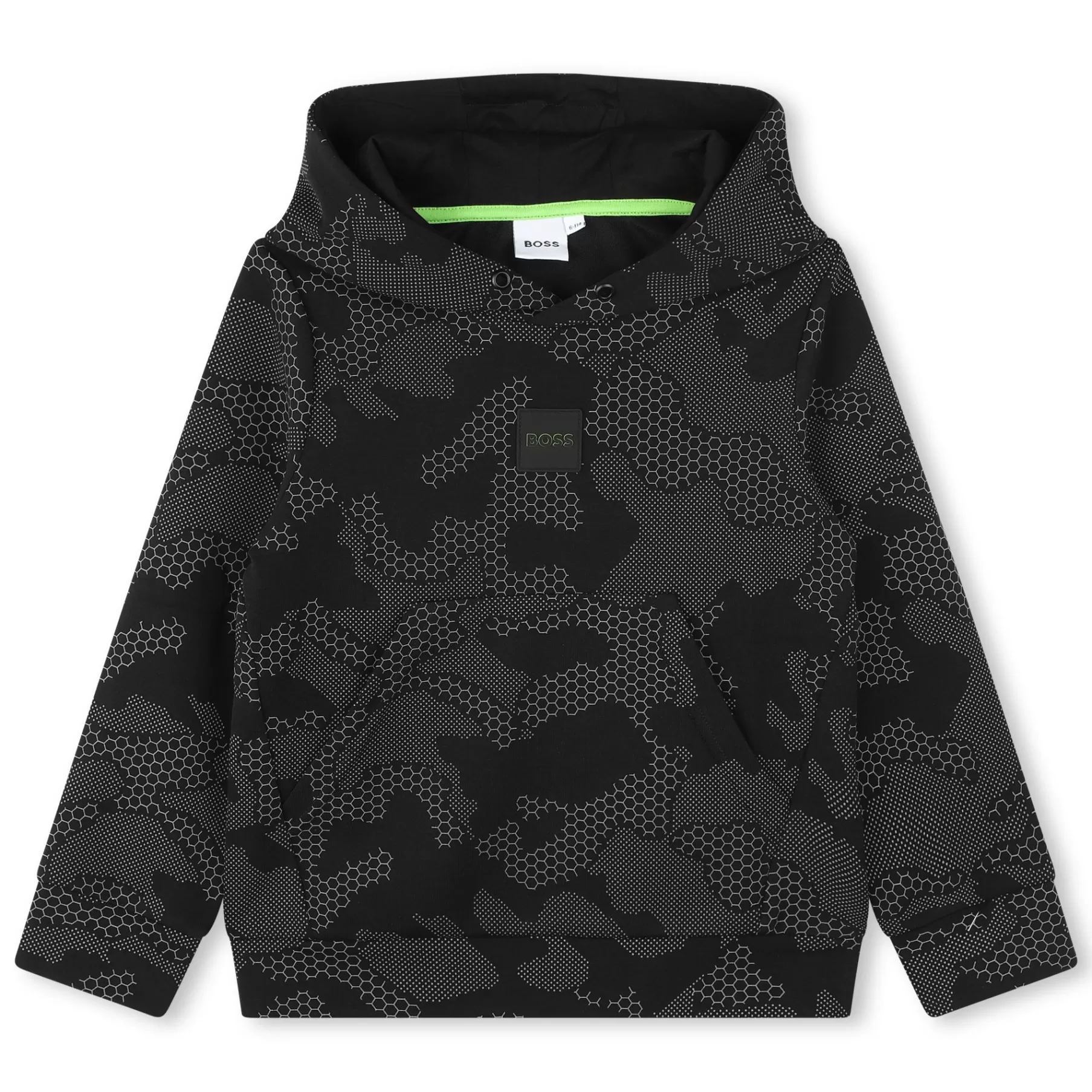 Garçon BOSS Sweat-Shirt Imprime A Capuche