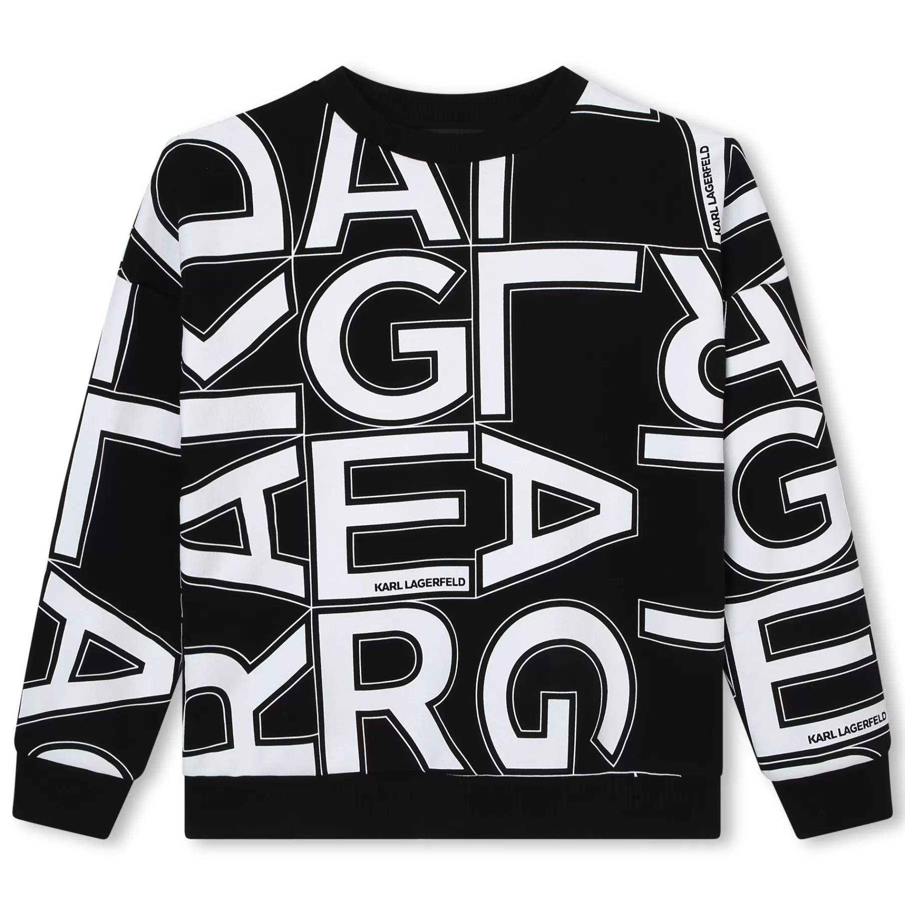 Garçon KARL LAGERFELD KIDS Sweat-Shirt Imprime A Col Rond