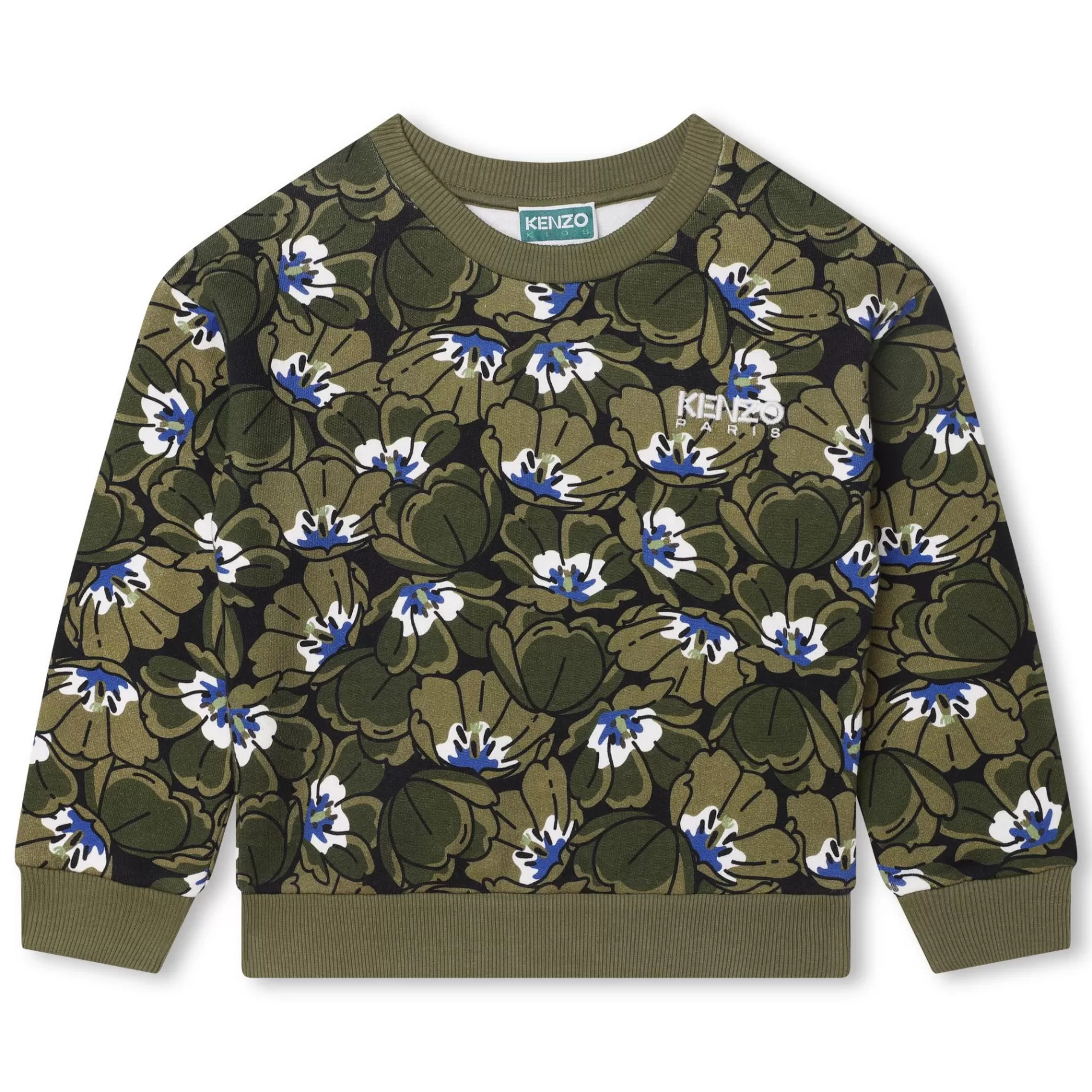 Garçon KENZO KIDS Sweat-Shirt Imprime Camouflage