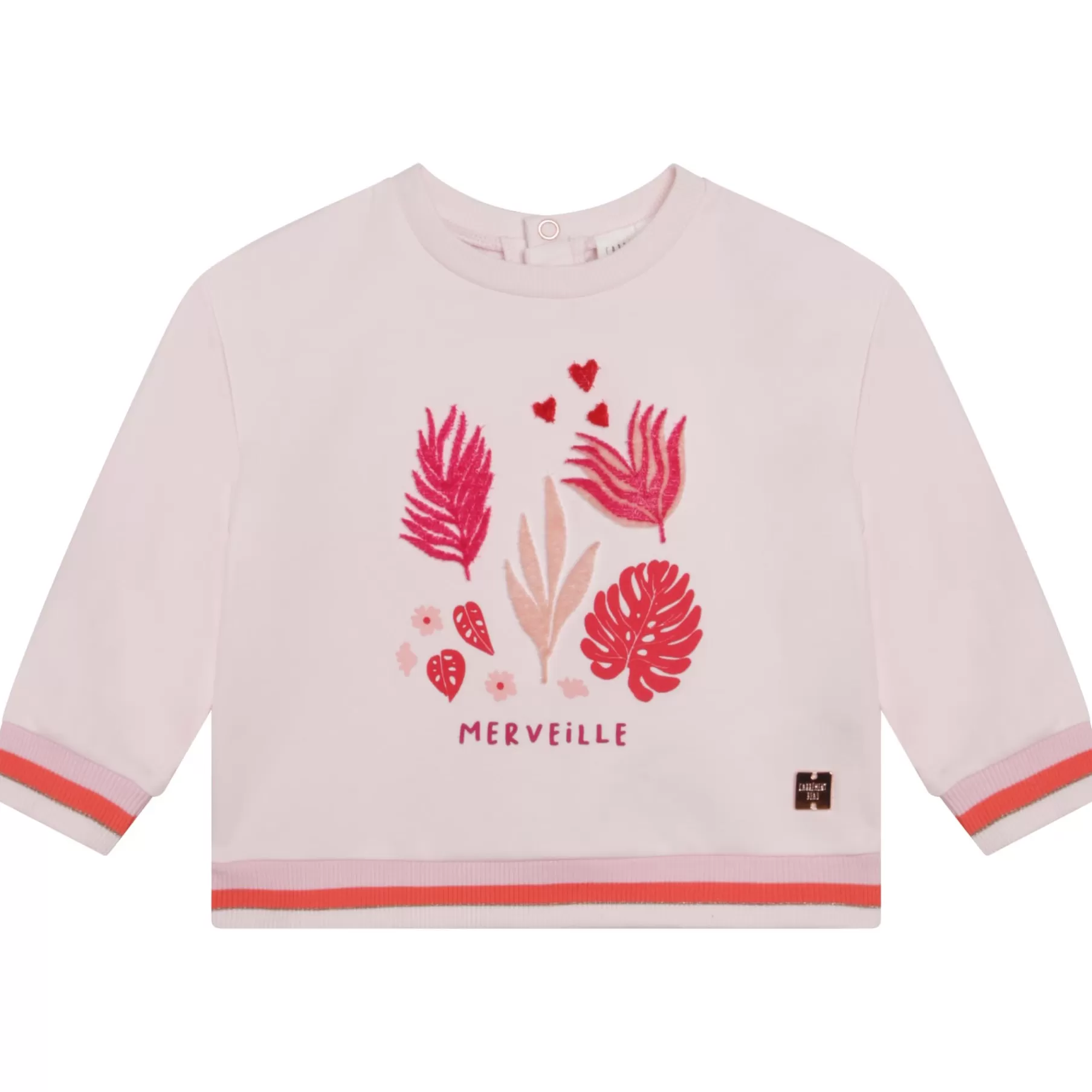 Fille CARREMENT BEAU Sweat-Shirt Imprime Col Rond