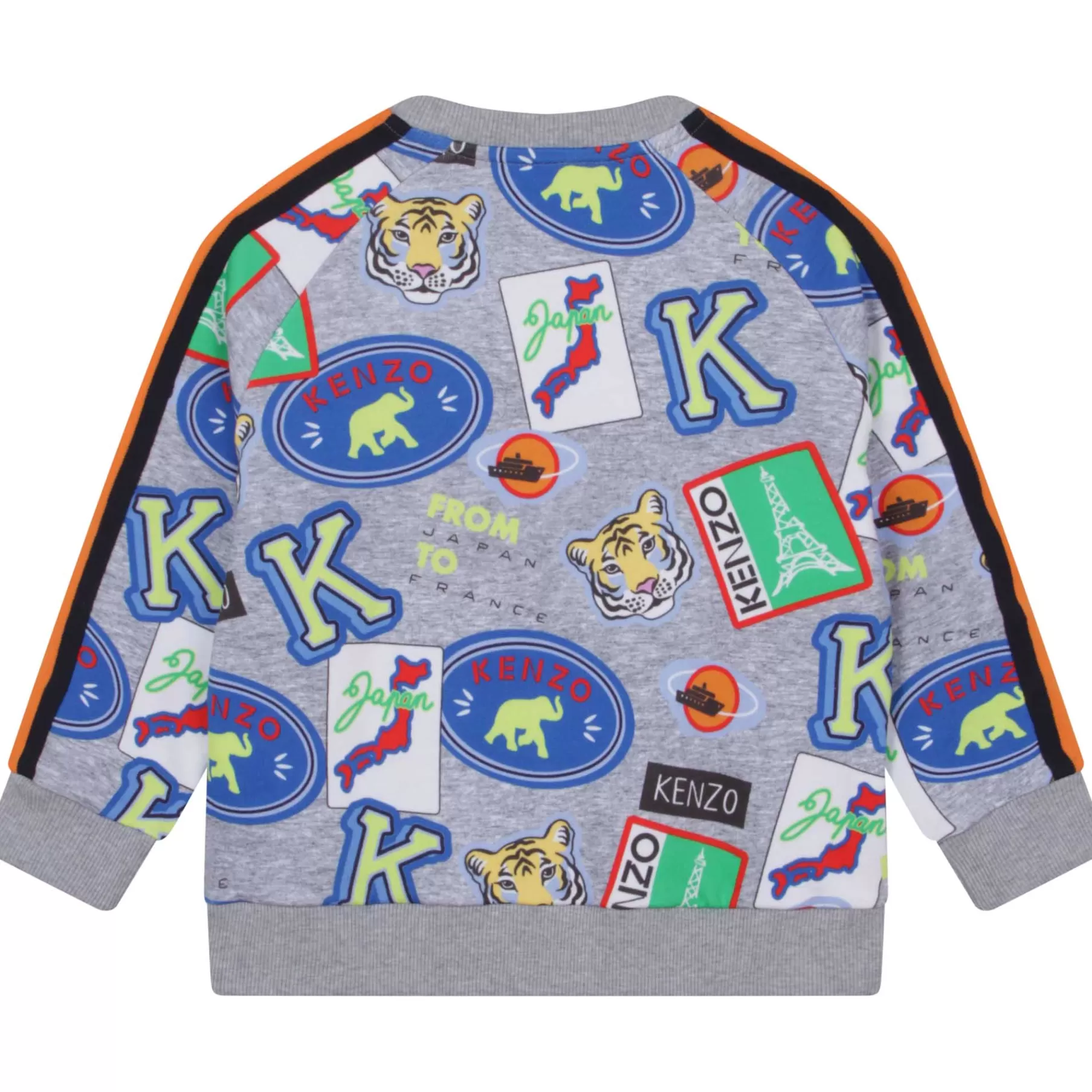 Garçon KENZO KIDS Sweat-Shirt Imprime En Coton