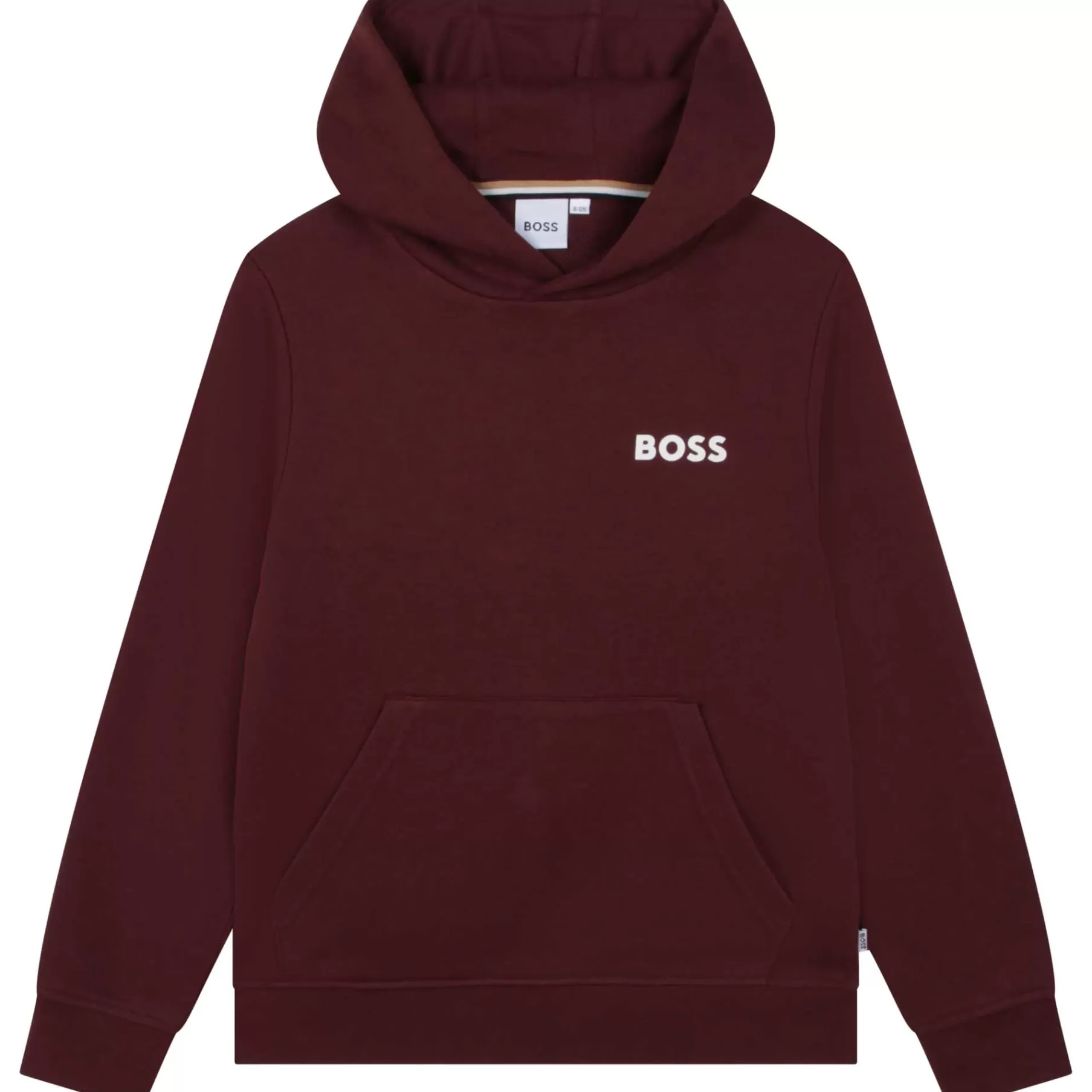 Garçon BOSS Sweat-Shirt Molleton A Capuche