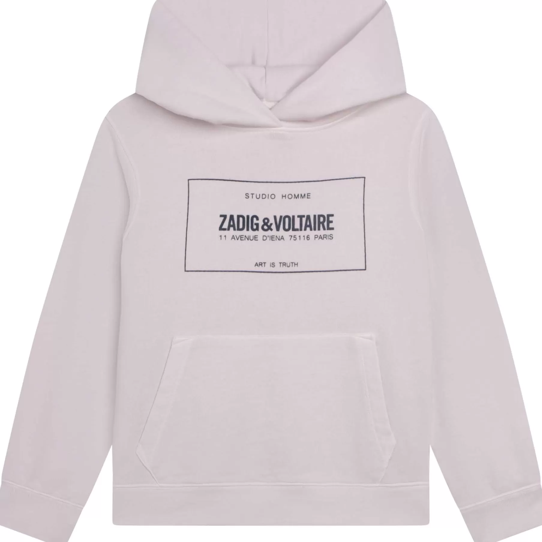 Garçon ZADIG & VOLTAIRE Sweat-Shirt Molleton A Capuche