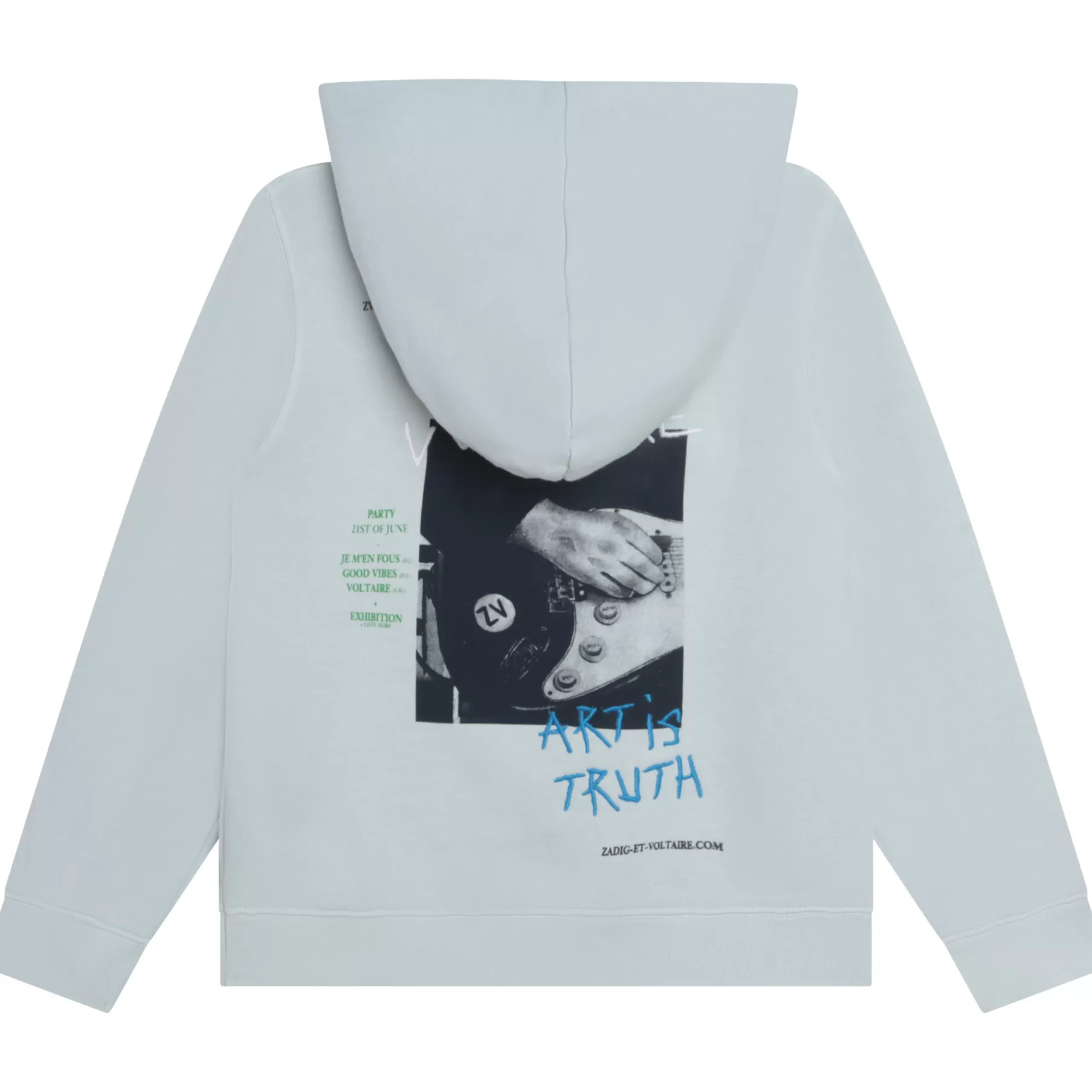 Garçon ZADIG & VOLTAIRE Sweat-Shirt Molleton A Capuche