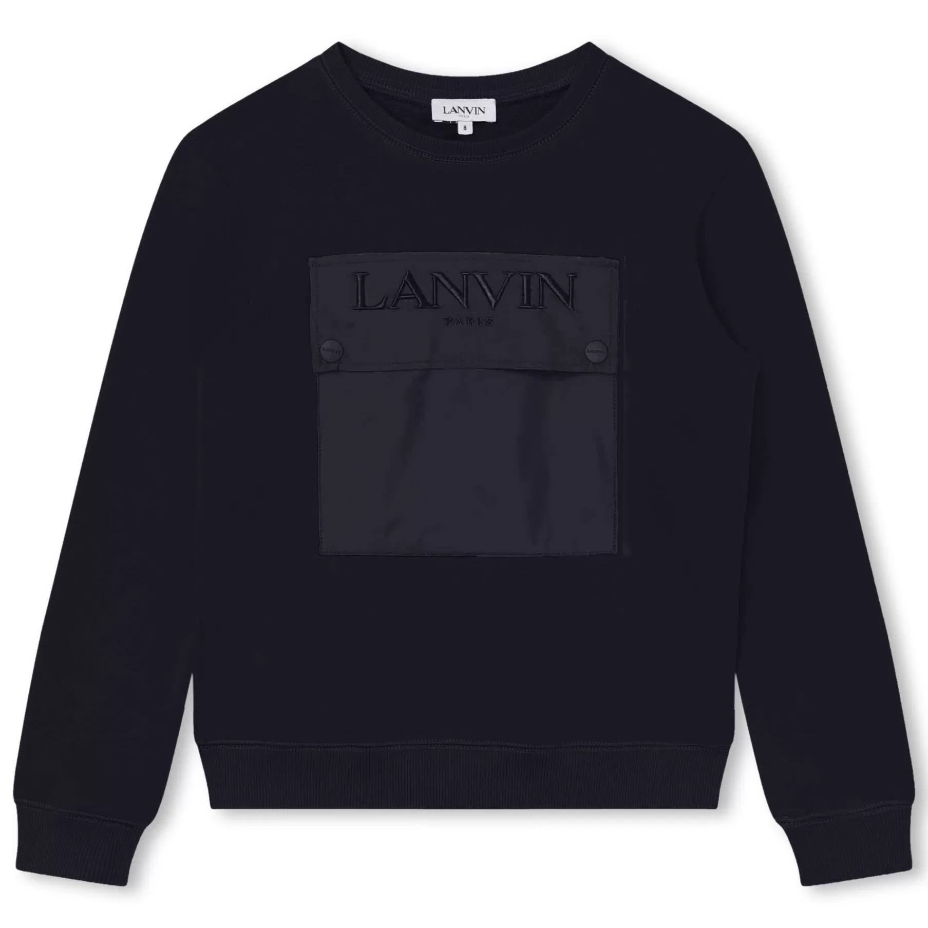 Garçon LANVIN Sweat-Shirt Molleton A Poche