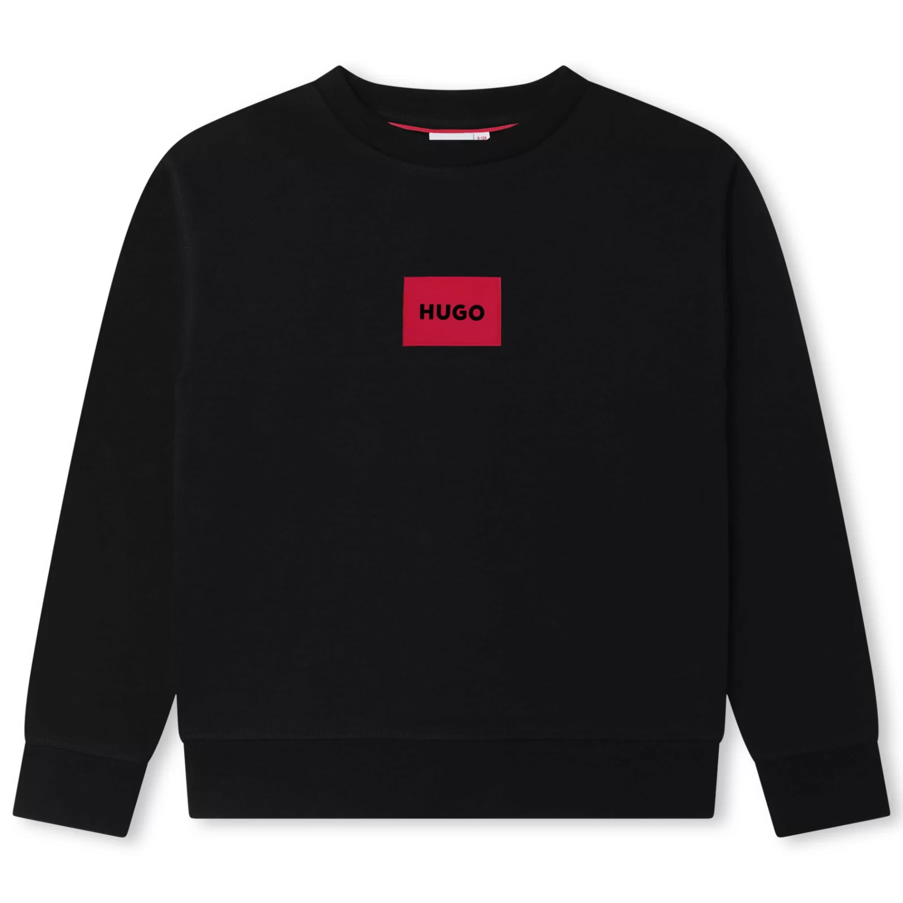 Garçon HUGO Sweat-Shirt Molleton Col Rond