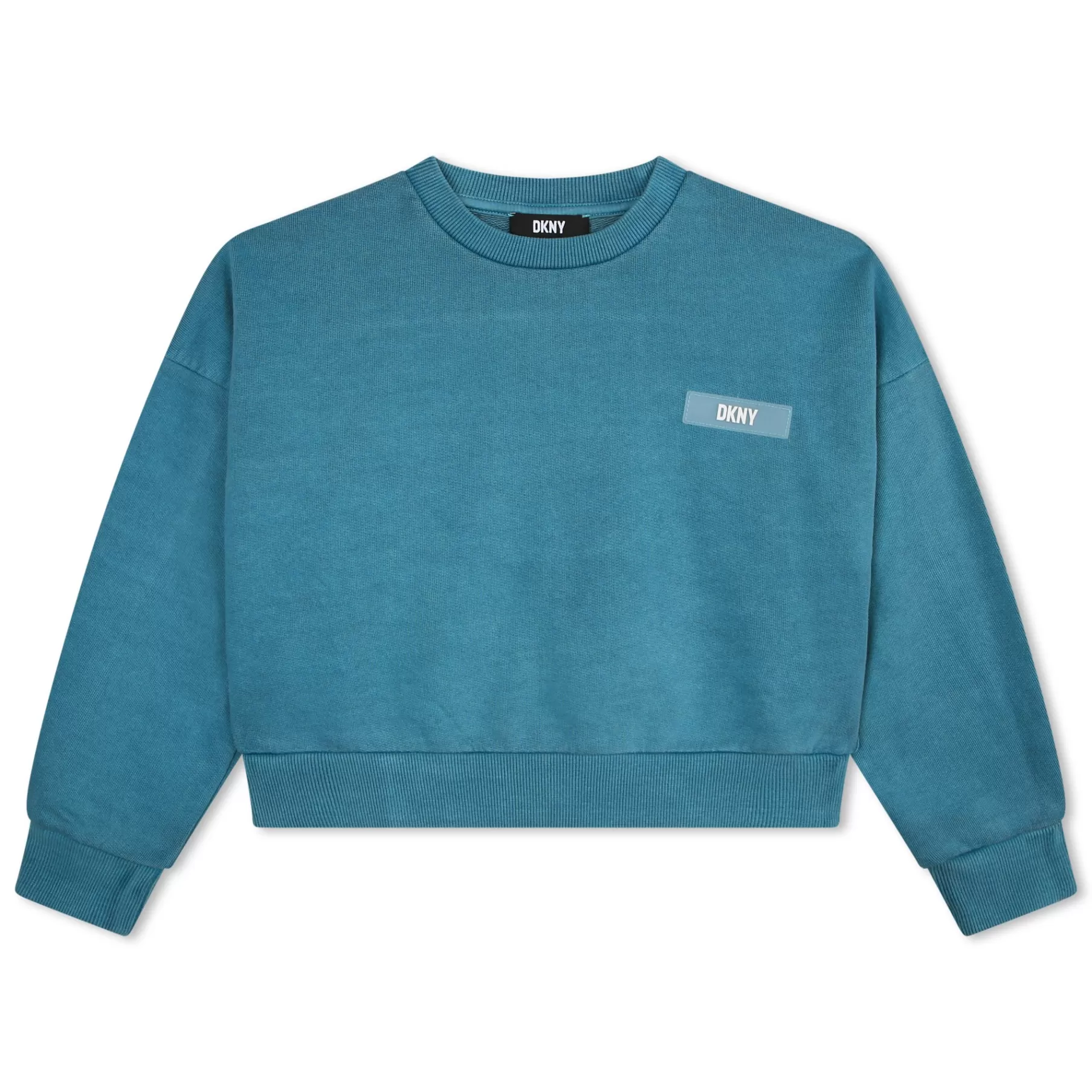 Fille DKNY Sweat-Shirt Molletonne Coton