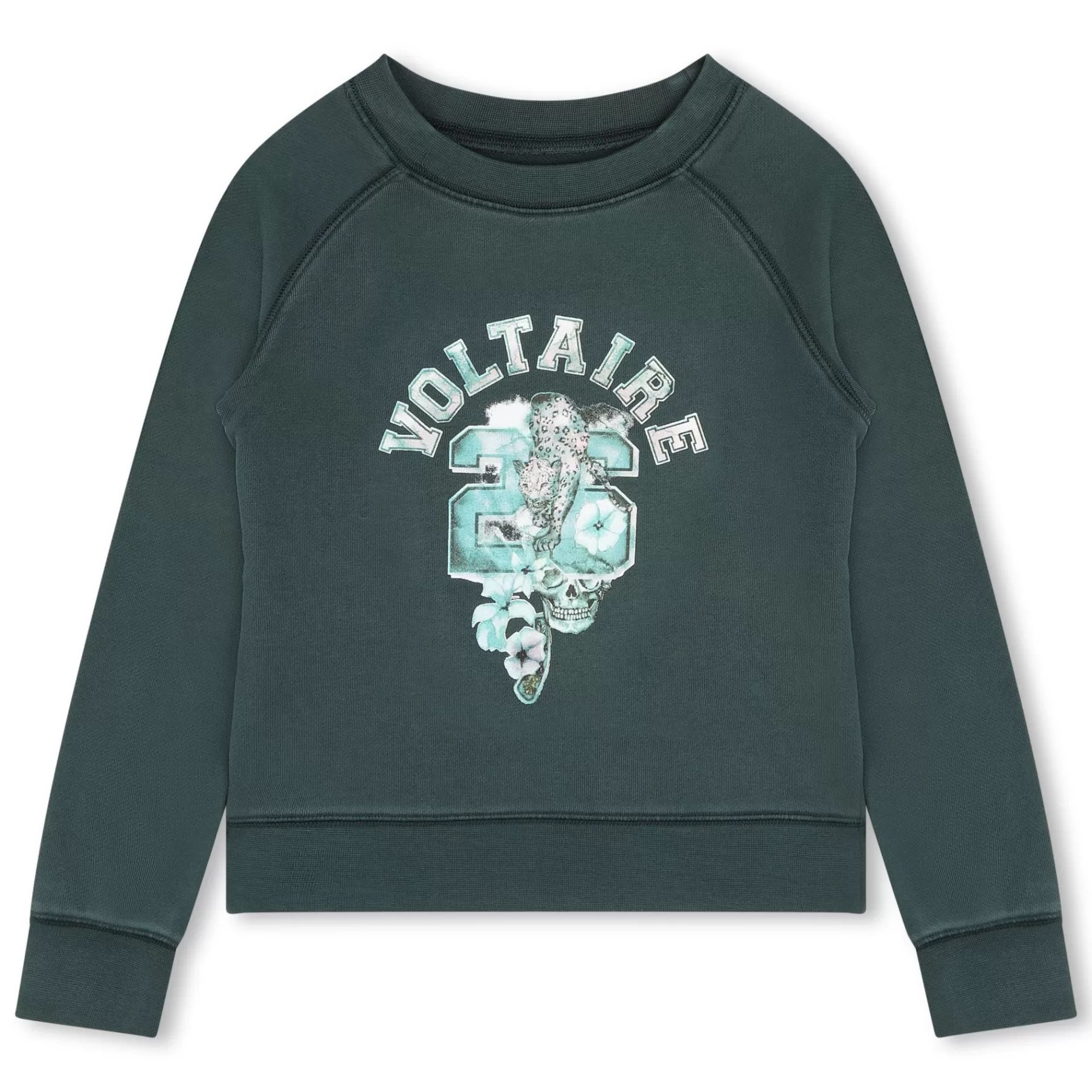 Fille ZADIG & VOLTAIRE Sweat-Shirt Molletonne Coton