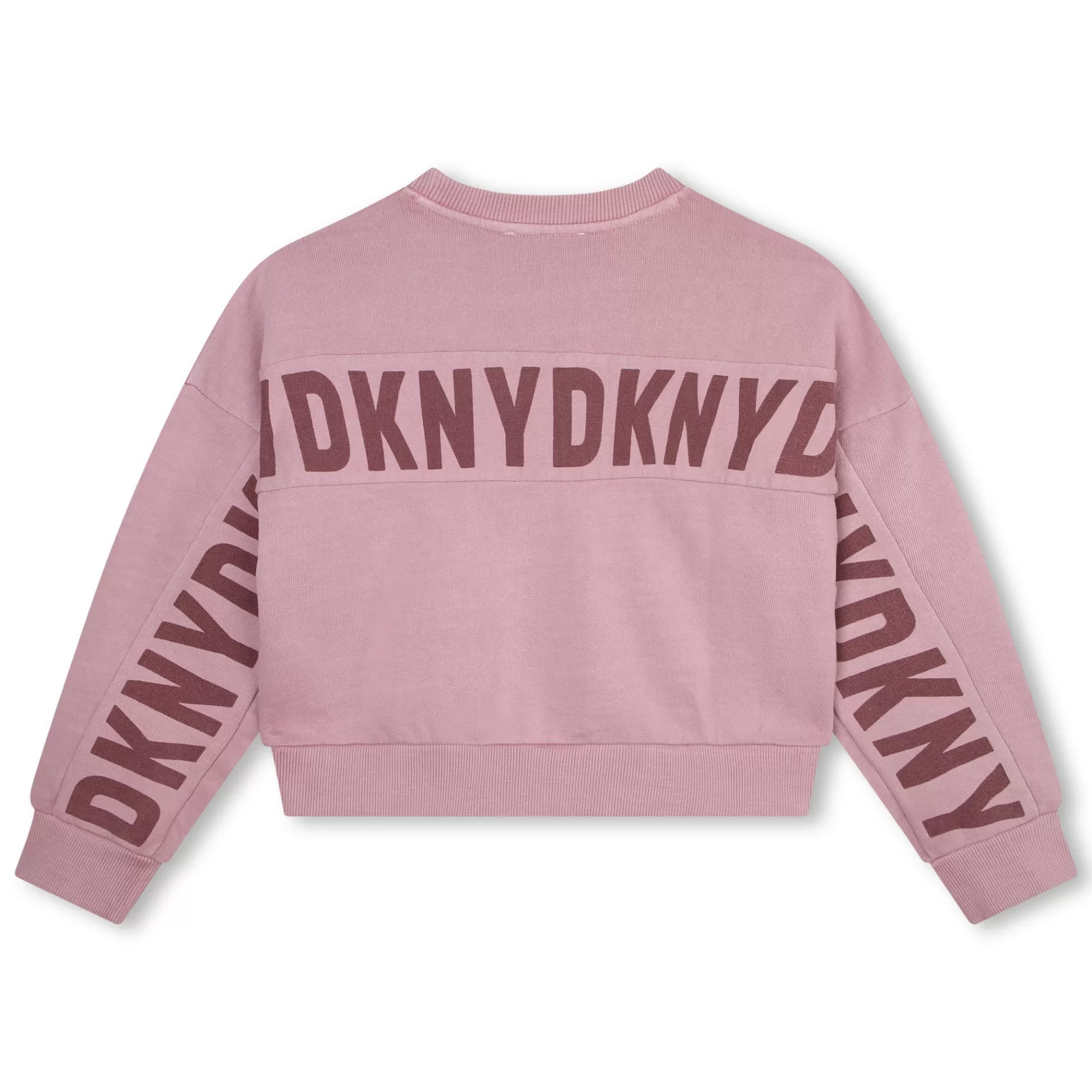 Fille DKNY Sweat-Shirt Molletonne Coton