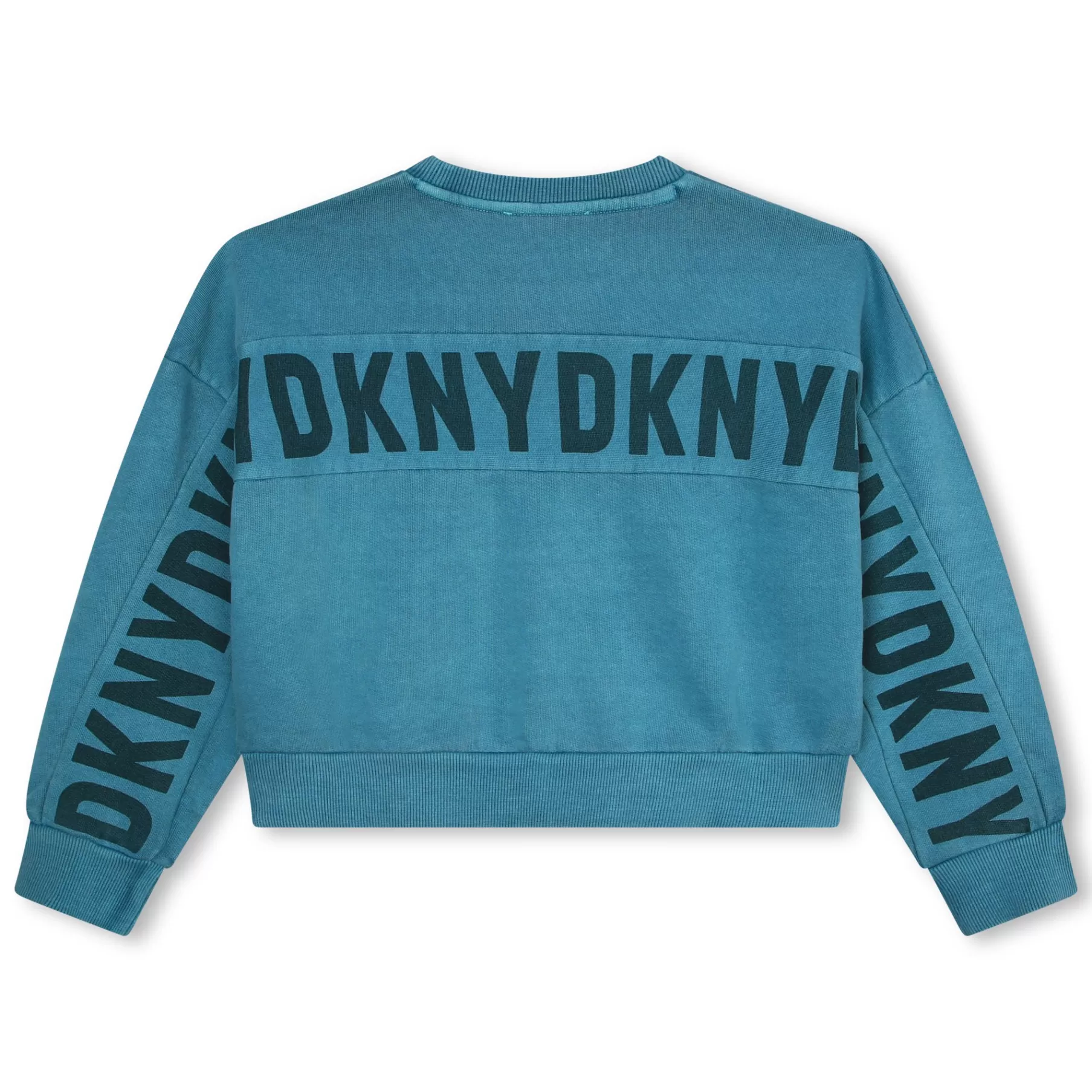 Fille DKNY Sweat-Shirt Molletonne Coton