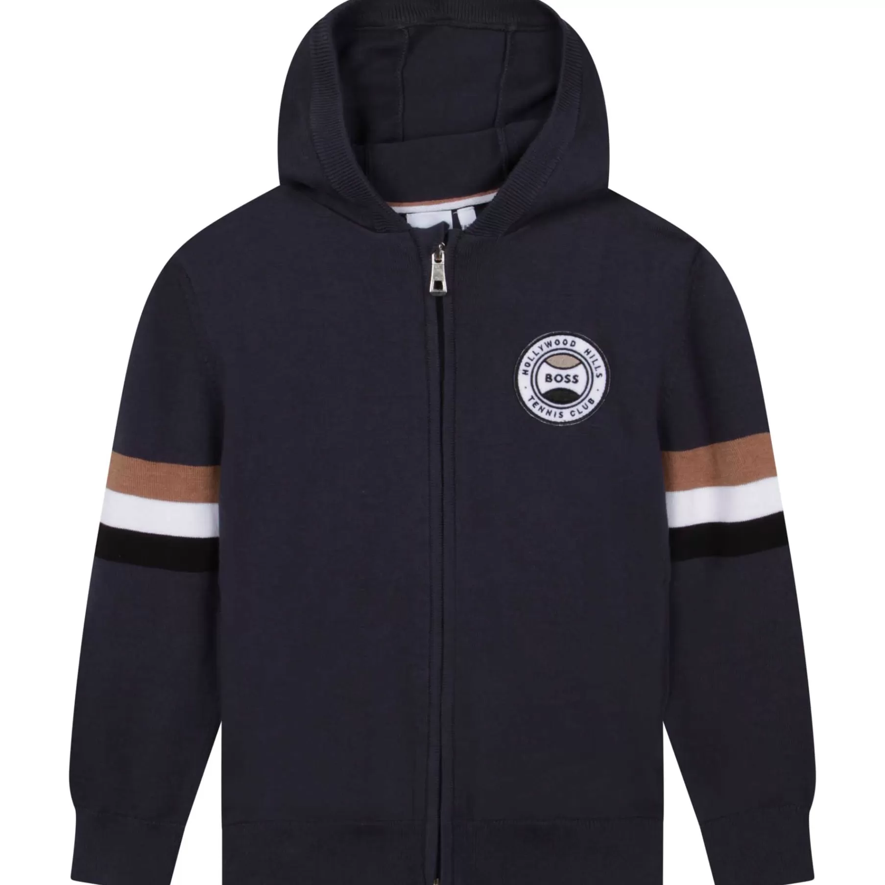 Garçon BOSS Sweat-Shirt Tricot A Capuche