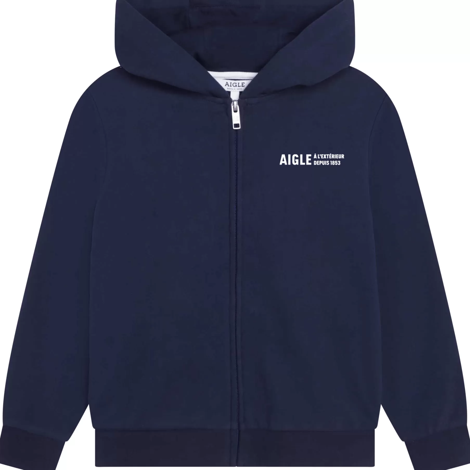 Garçon AIGLE Sweat-Shirt Zippe A Capuche