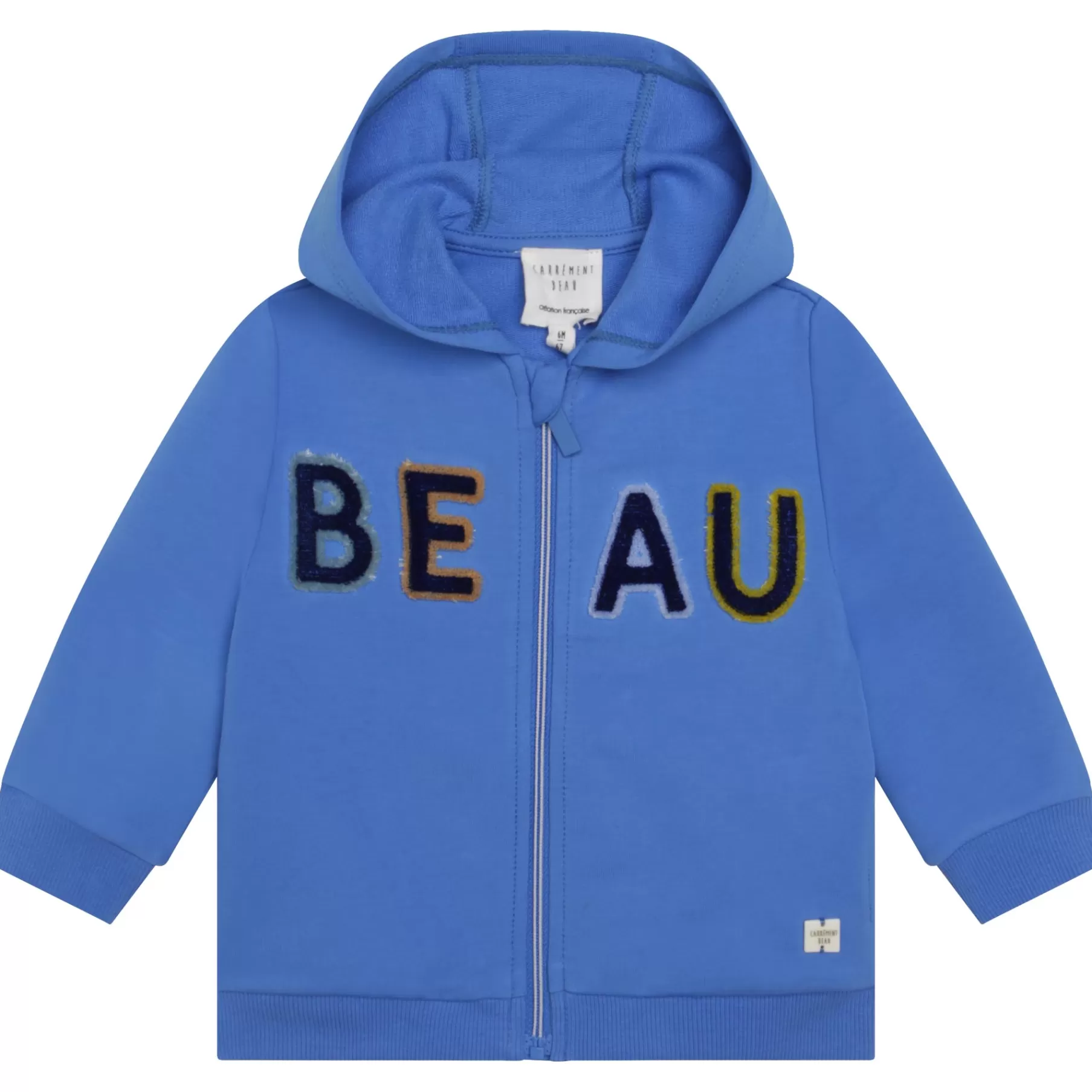 Garçon CARREMENT BEAU Sweat-Shirt Zippe A Capuche