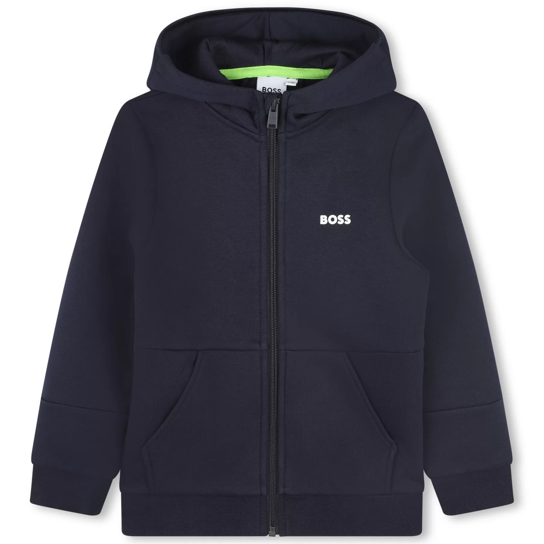 Garçon BOSS Sweat-Shirt Zippe Avec Logo