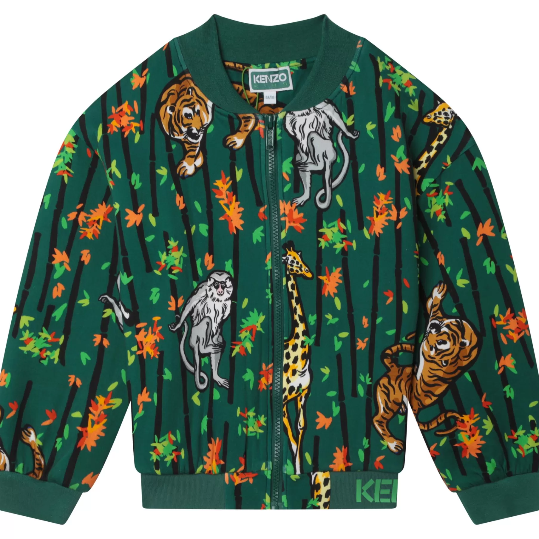 Garçon KENZO KIDS Sweat-Shirt Zippe Imprime