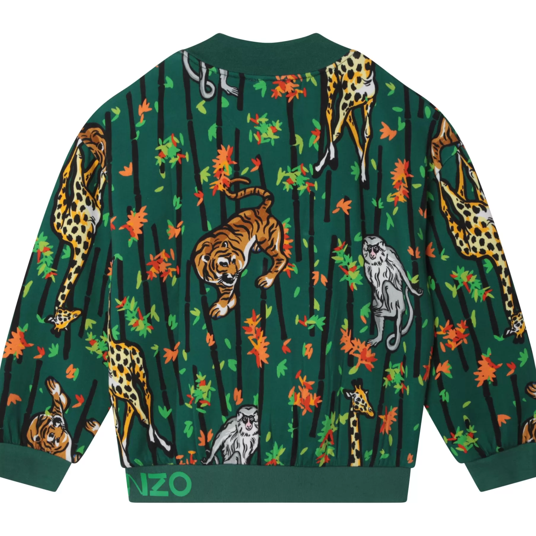 Garçon KENZO KIDS Sweat-Shirt Zippe Imprime