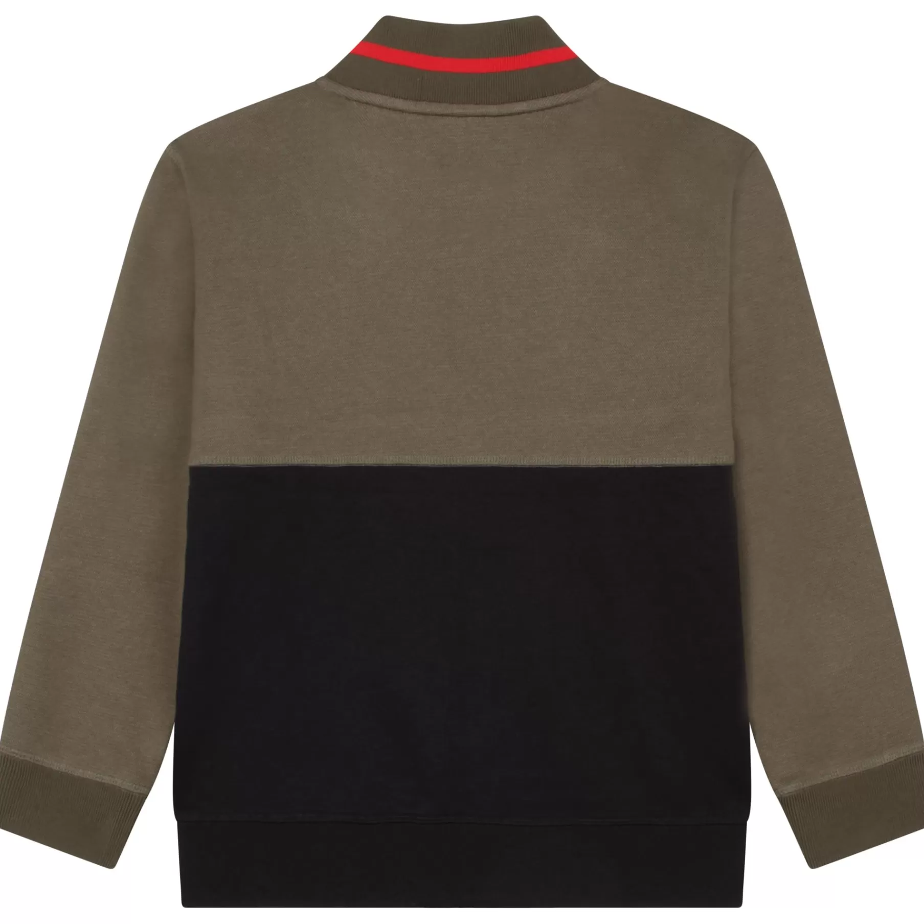 Garçon HUGO Sweat-Shirt Zippe Tricolore