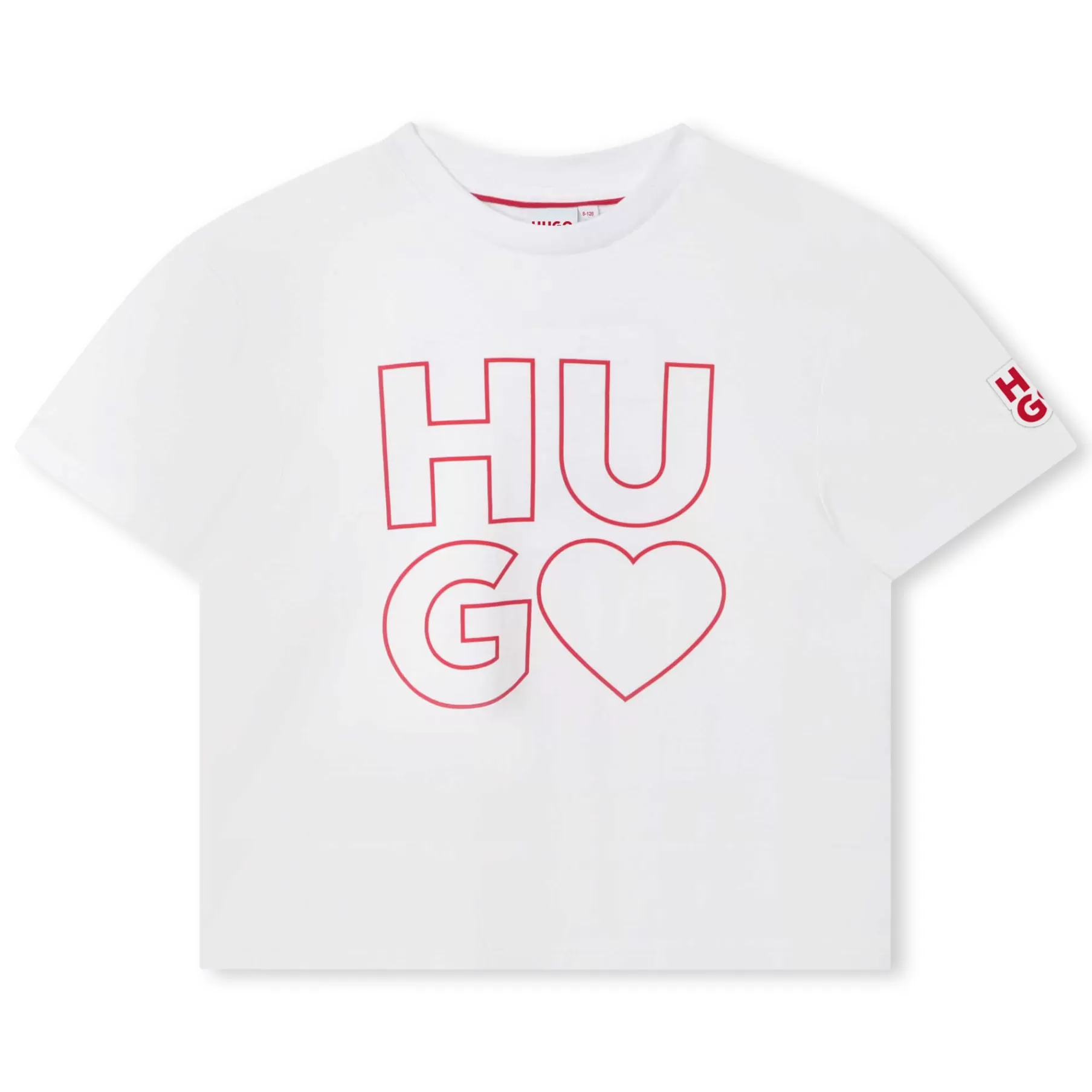 Fille HUGO T-Shirt A Manches Courtes