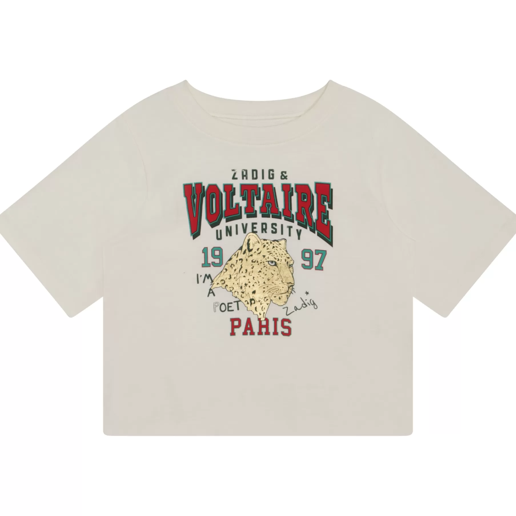 Fille ZADIG & VOLTAIRE T-Shirt A Manches Courtes