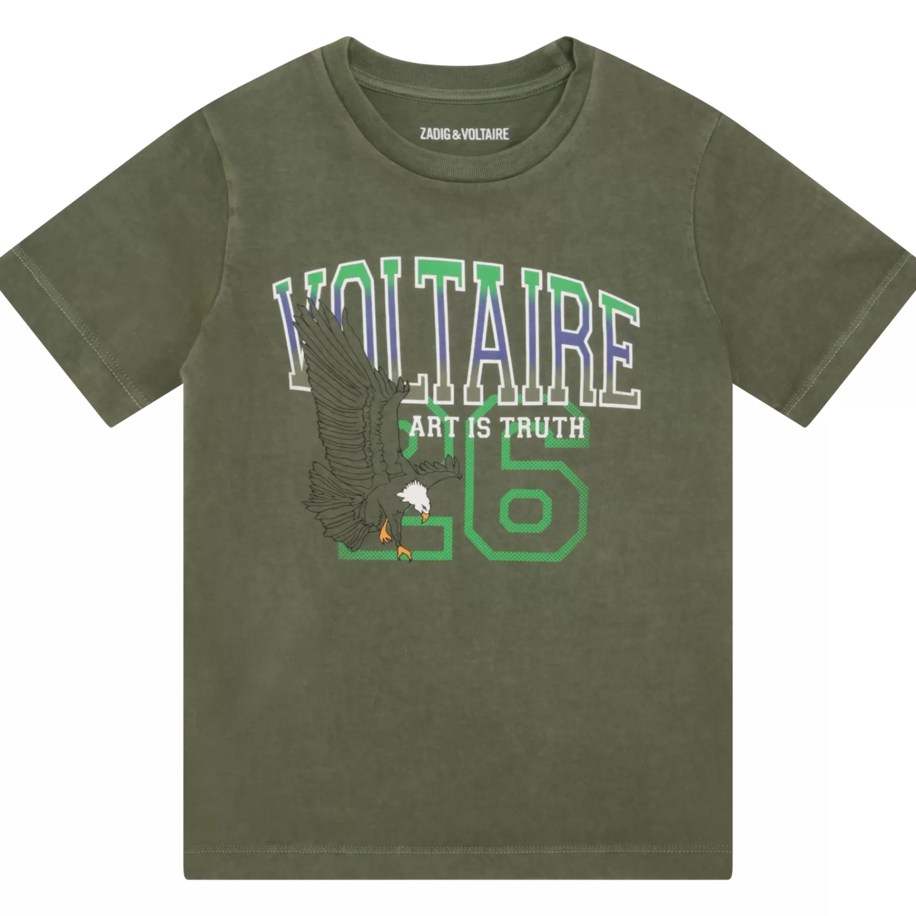 Garçon ZADIG & VOLTAIRE T-Shirt A Manches Courtes