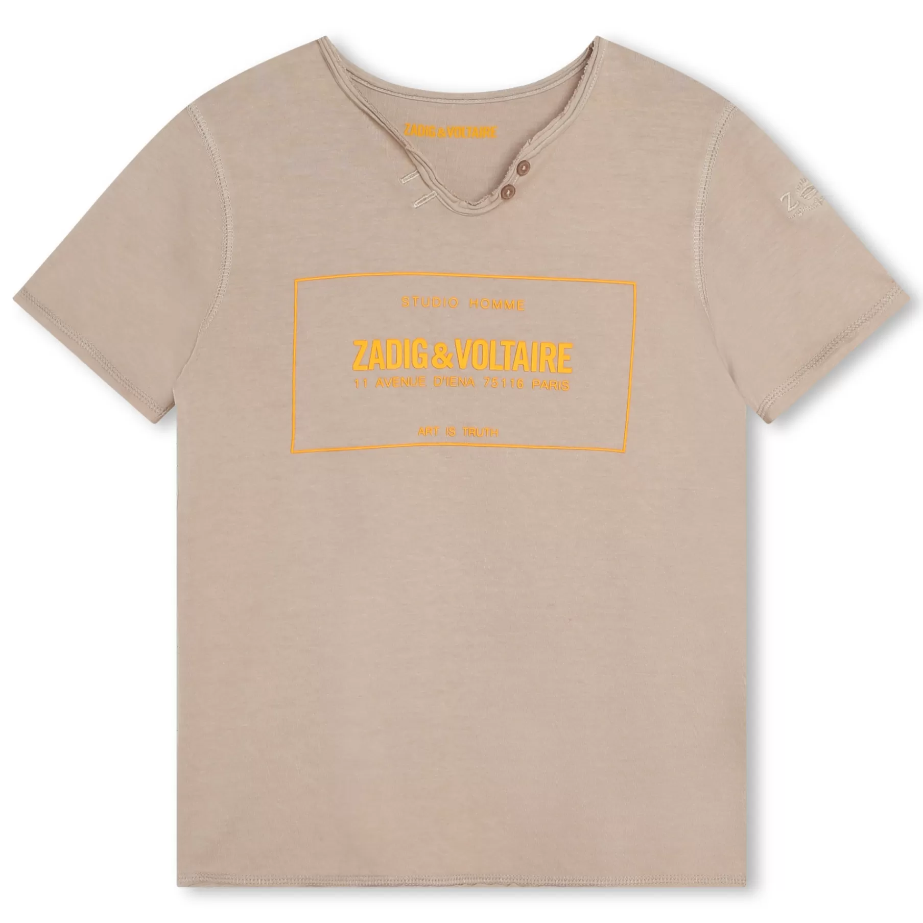 Garçon ZADIG & VOLTAIRE T-Shirt A Manches Courtes