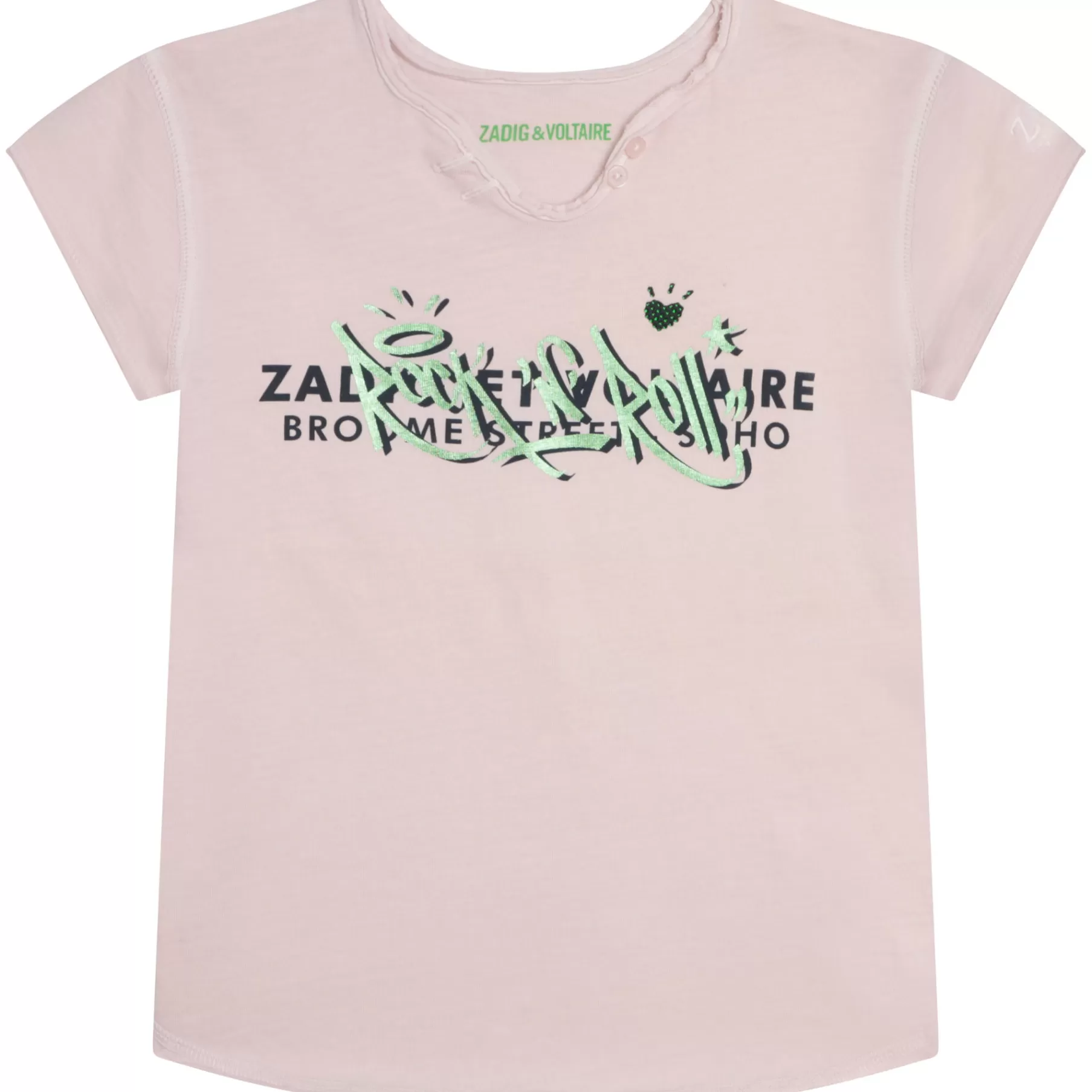Fille ZADIG & VOLTAIRE T-Shirt A Manches Courtes