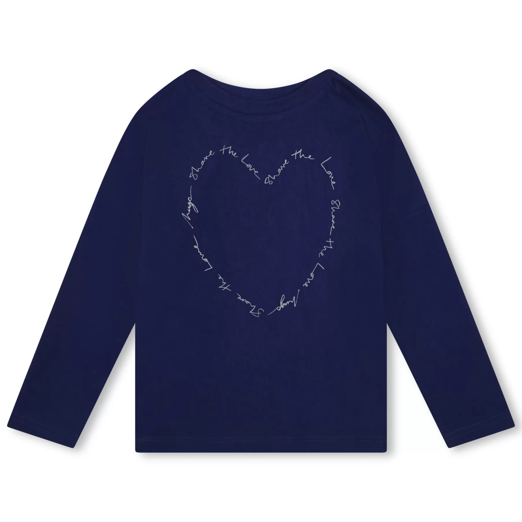 Fille HUGO T-Shirt A Manches Longues