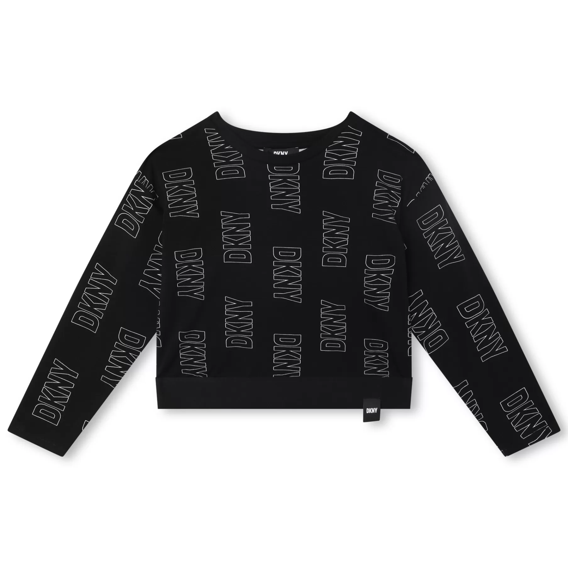 Fille DKNY T-Shirt A Manches Longues