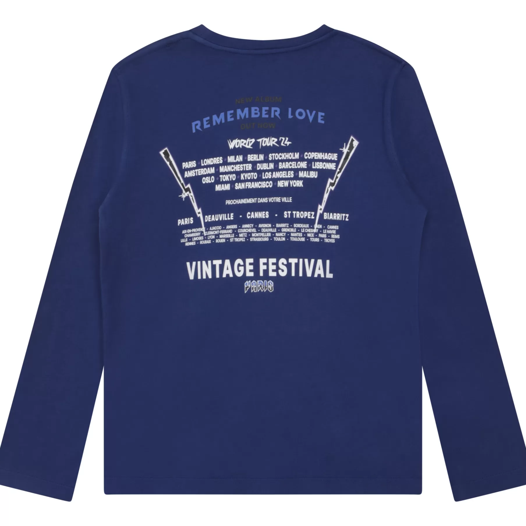 Garçon ZADIG & VOLTAIRE T-Shirt A Manches Longues