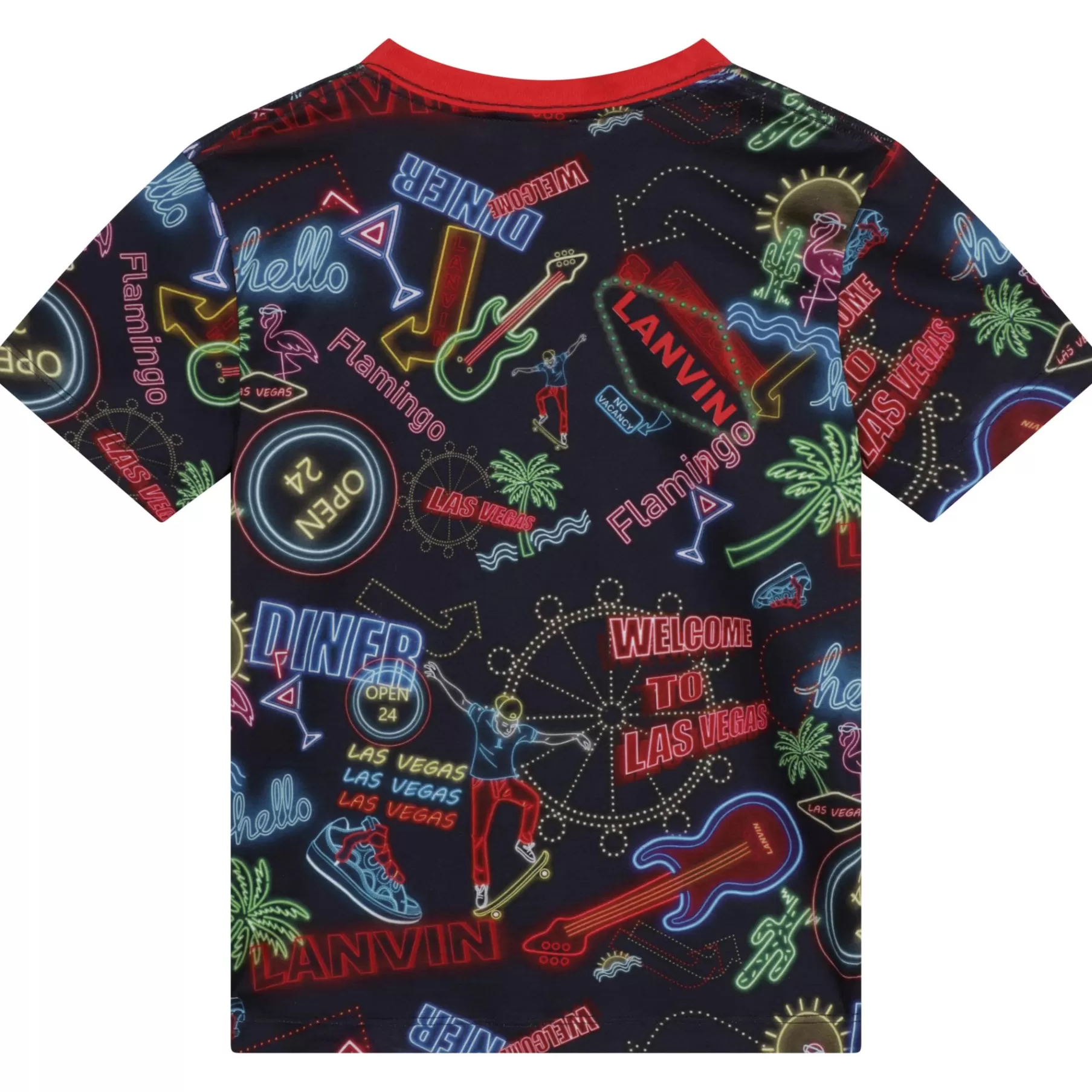 Garçon LANVIN T-Shirt A Motifs En Coton