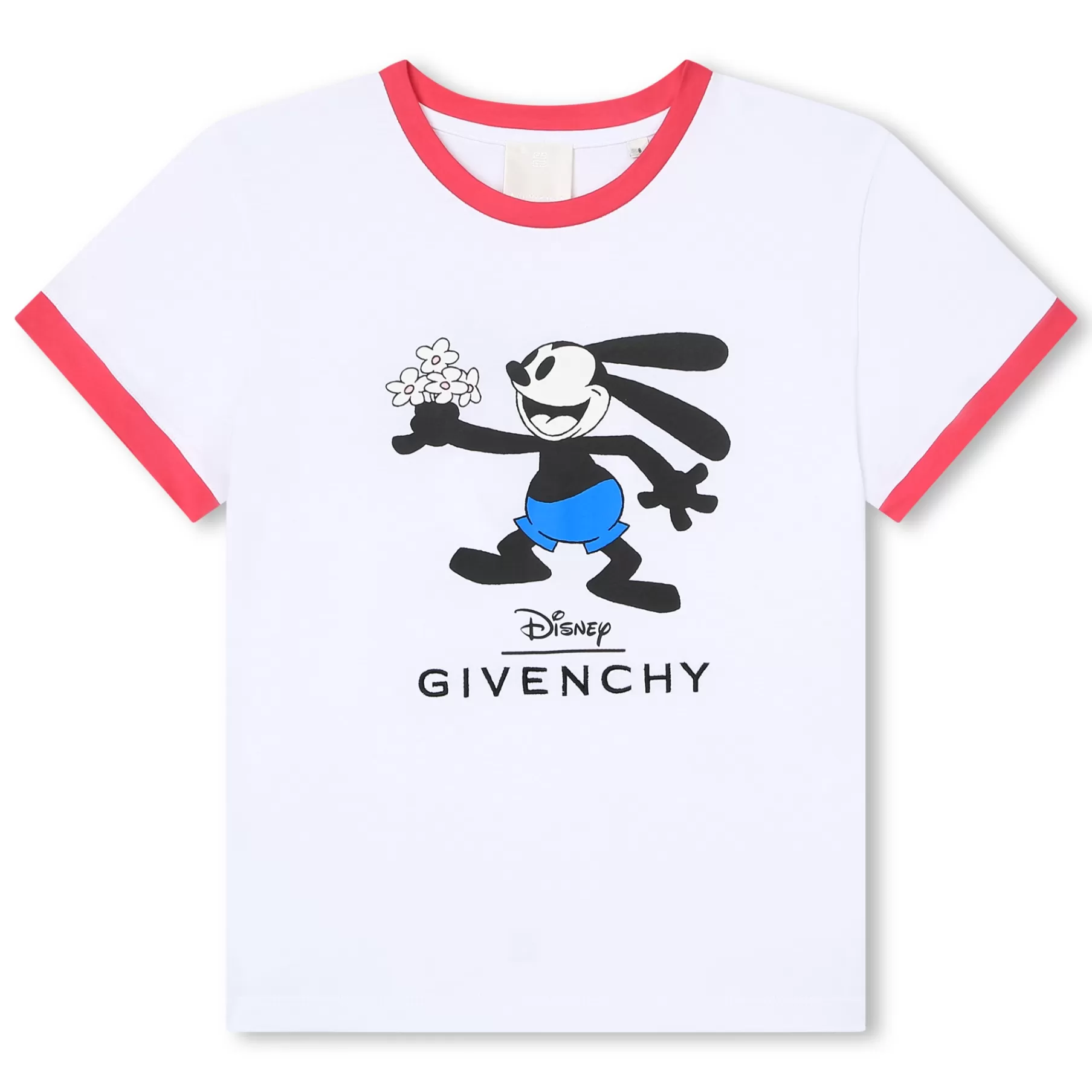 Fille GIVENCHY T-Shirt Avec Bords Contrastes