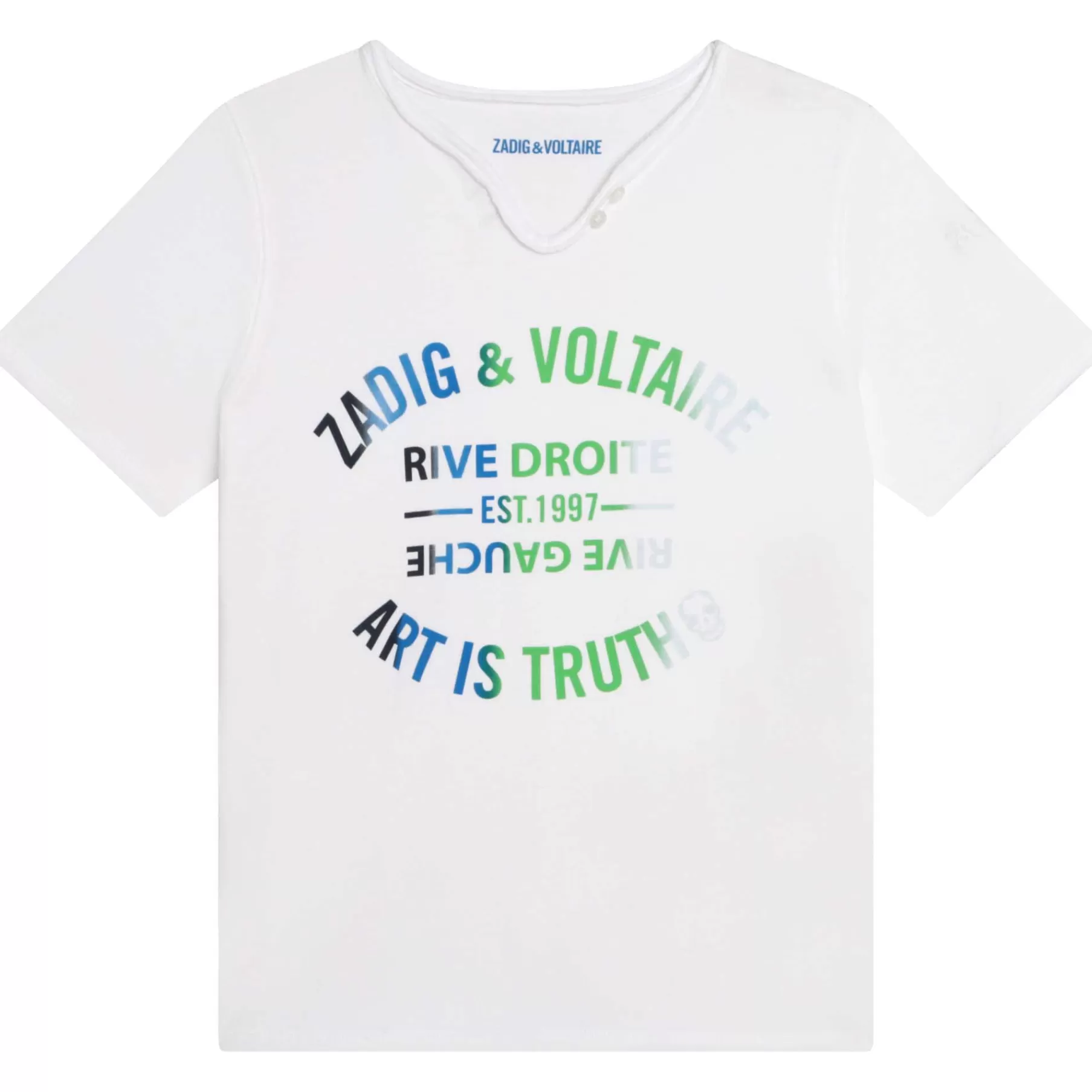 Garçon ZADIG & VOLTAIRE T-Shirt Avec Broderie