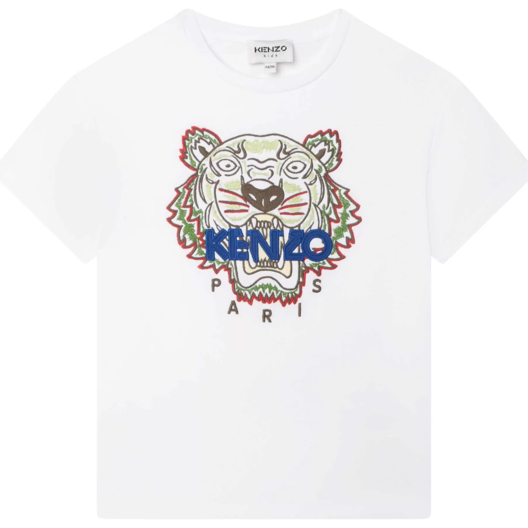 Garçon KENZO KIDS T-Shirt Avec Broderie Tigre