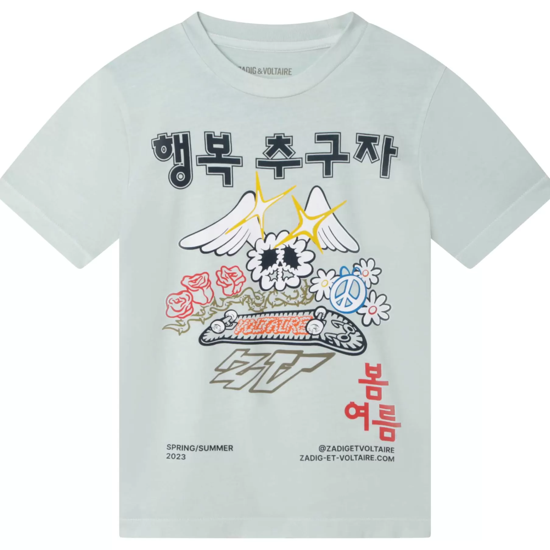 Garçon ZADIG & VOLTAIRE T-Shirt Avec Imprime
