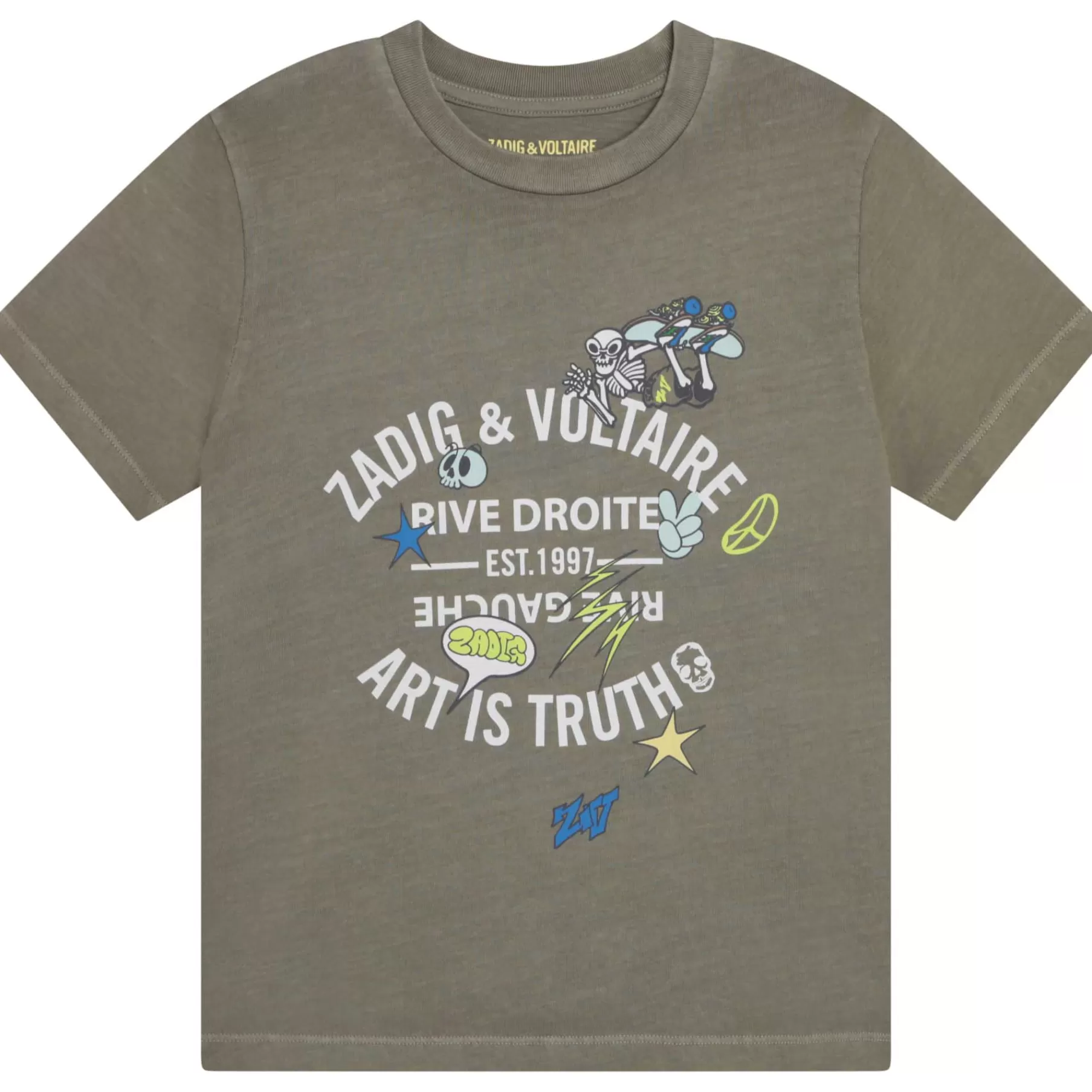 Garçon ZADIG & VOLTAIRE T-Shirt Avec Imprime