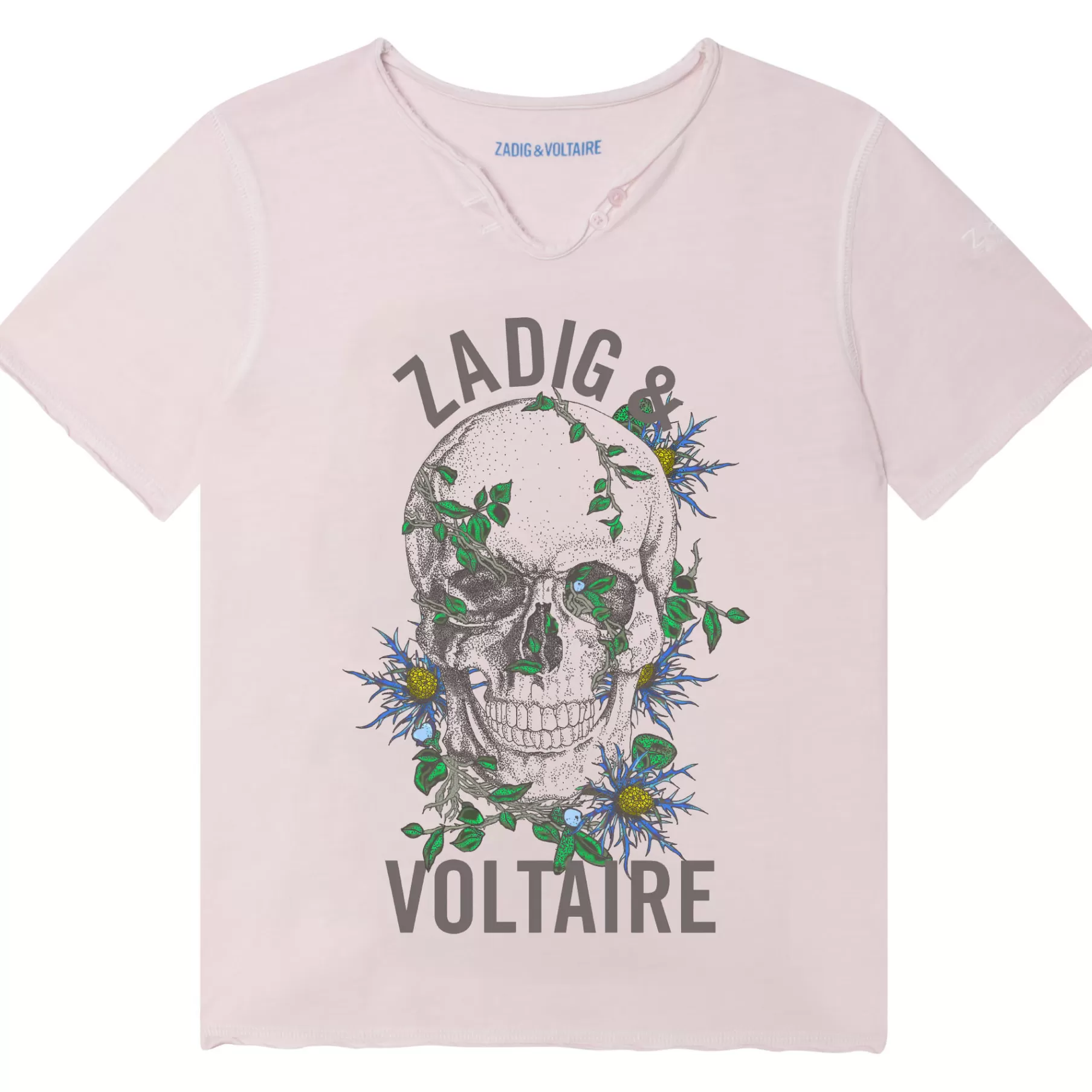 Garçon ZADIG & VOLTAIRE T-Shirt Avec Imprime Devant