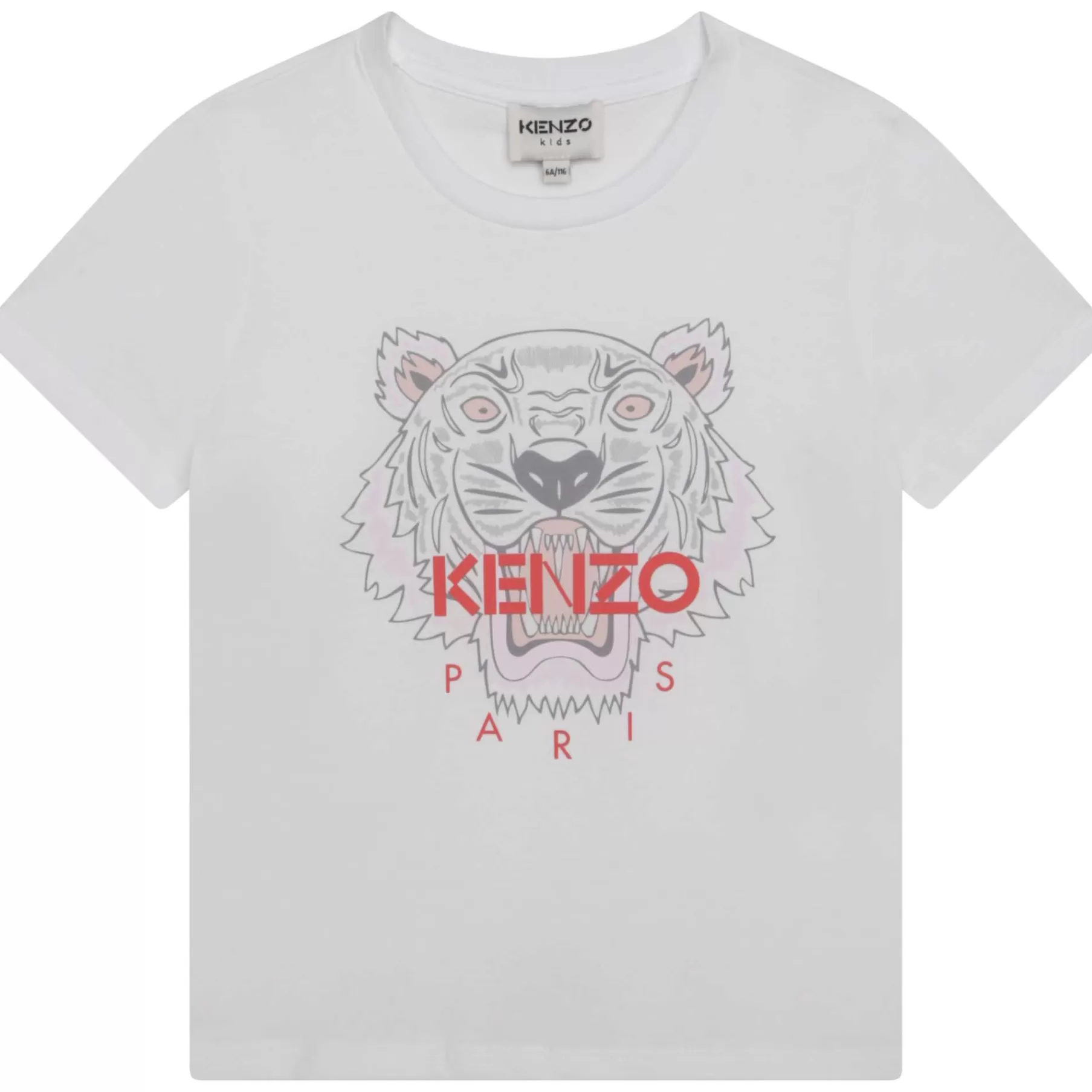 Fille KENZO KIDS T-Shirt Avec Imprime Tigre