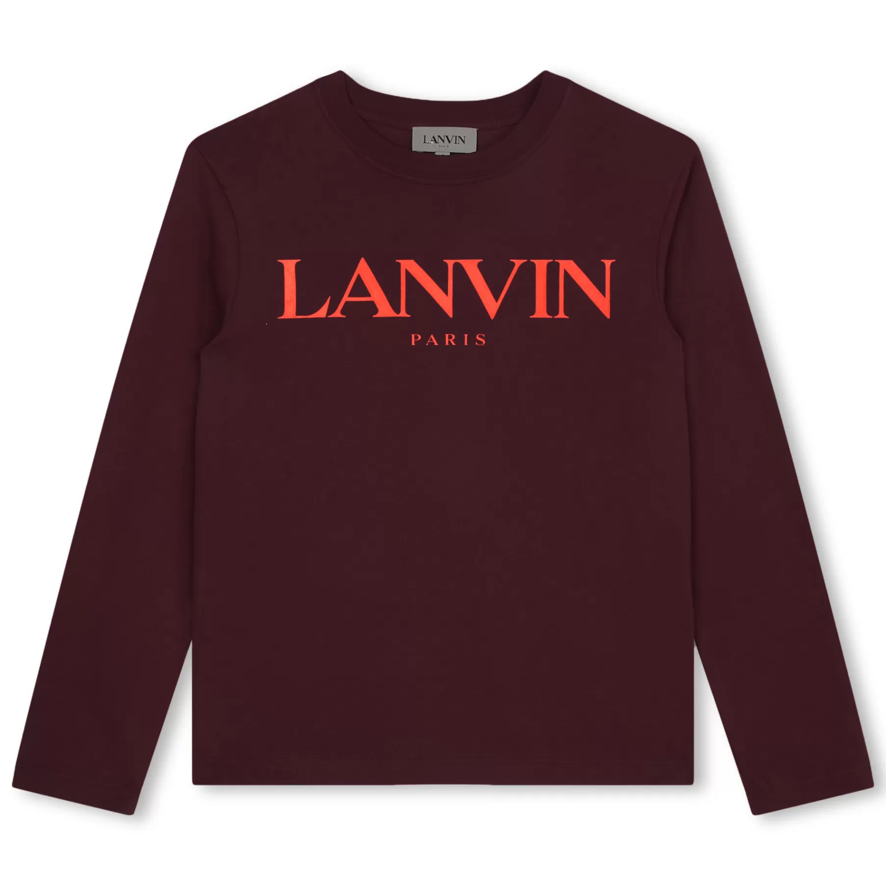 Garçon LANVIN T-Shirt Avec Logo Contrastant
