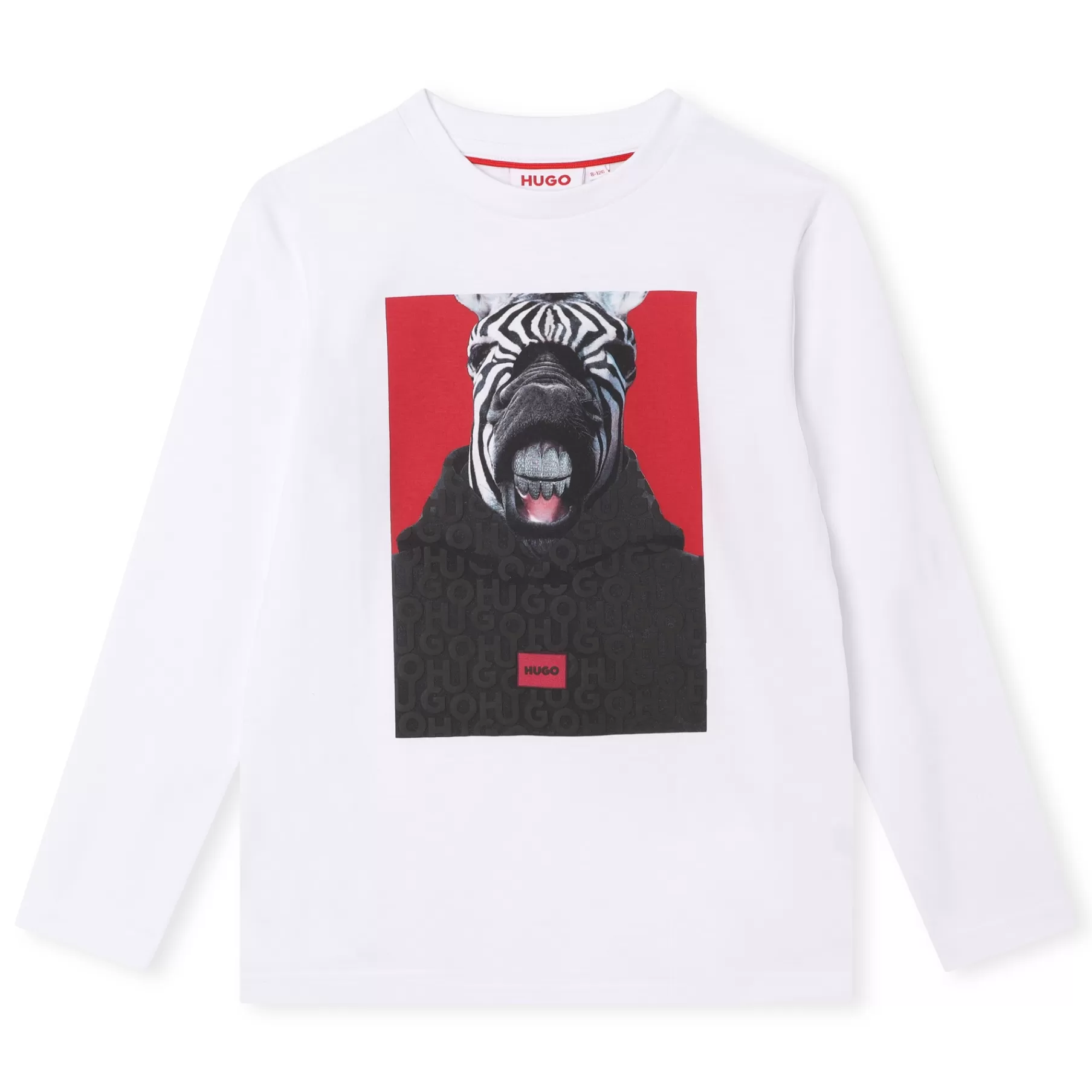 Garçon HUGO T-Shirt Avec Zebre En Relief