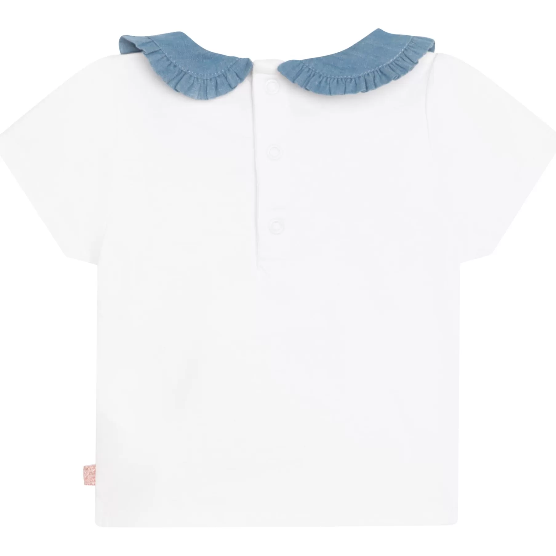 Fille CARREMENT BEAU T-Shirt Coton A Col Claudine