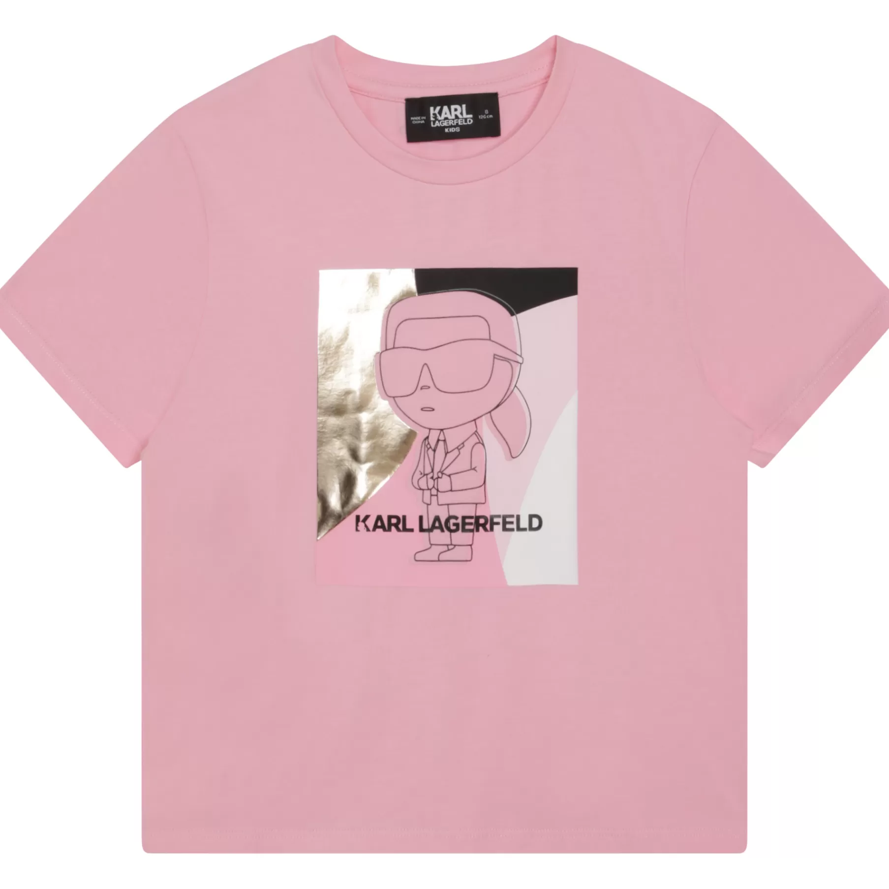 Fille KARL LAGERFELD KIDS T-Shirt Coton Manches Courtes