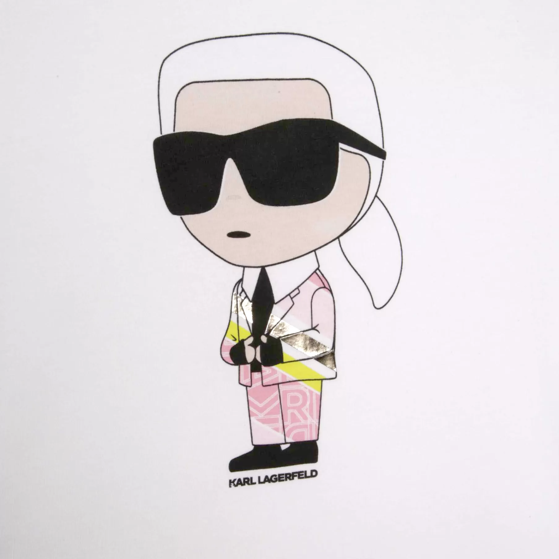 Fille KARL LAGERFELD KIDS T-Shirt Coton Manches Courtes
