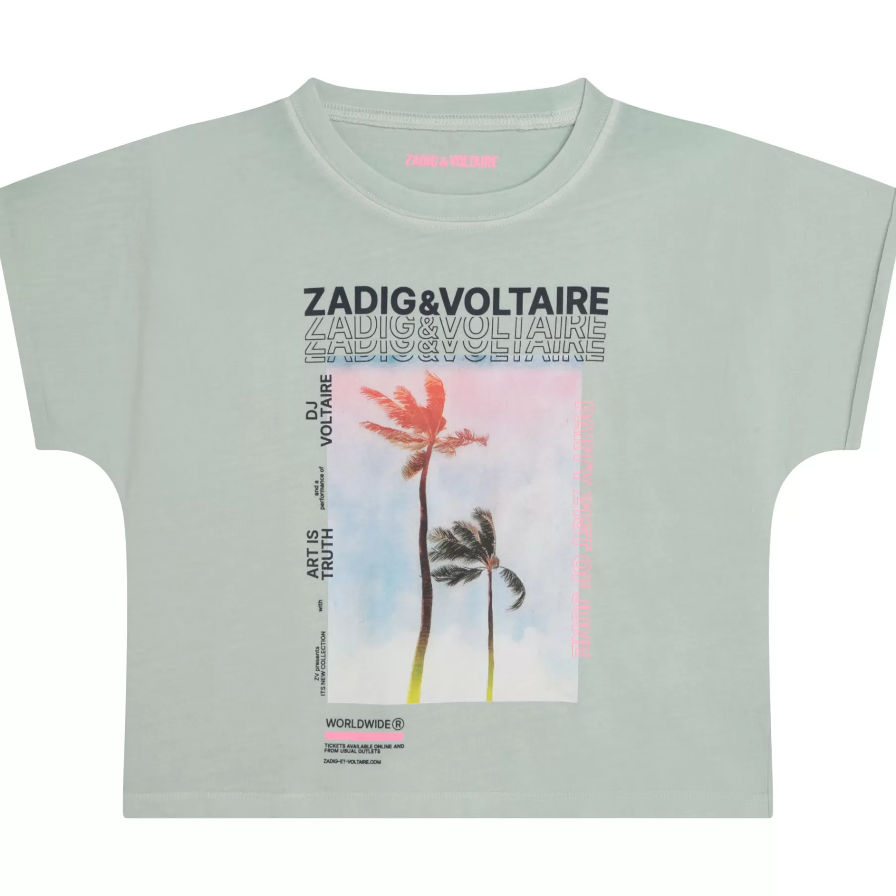 Fille ZADIG & VOLTAIRE T-Shirt Coupe Ample