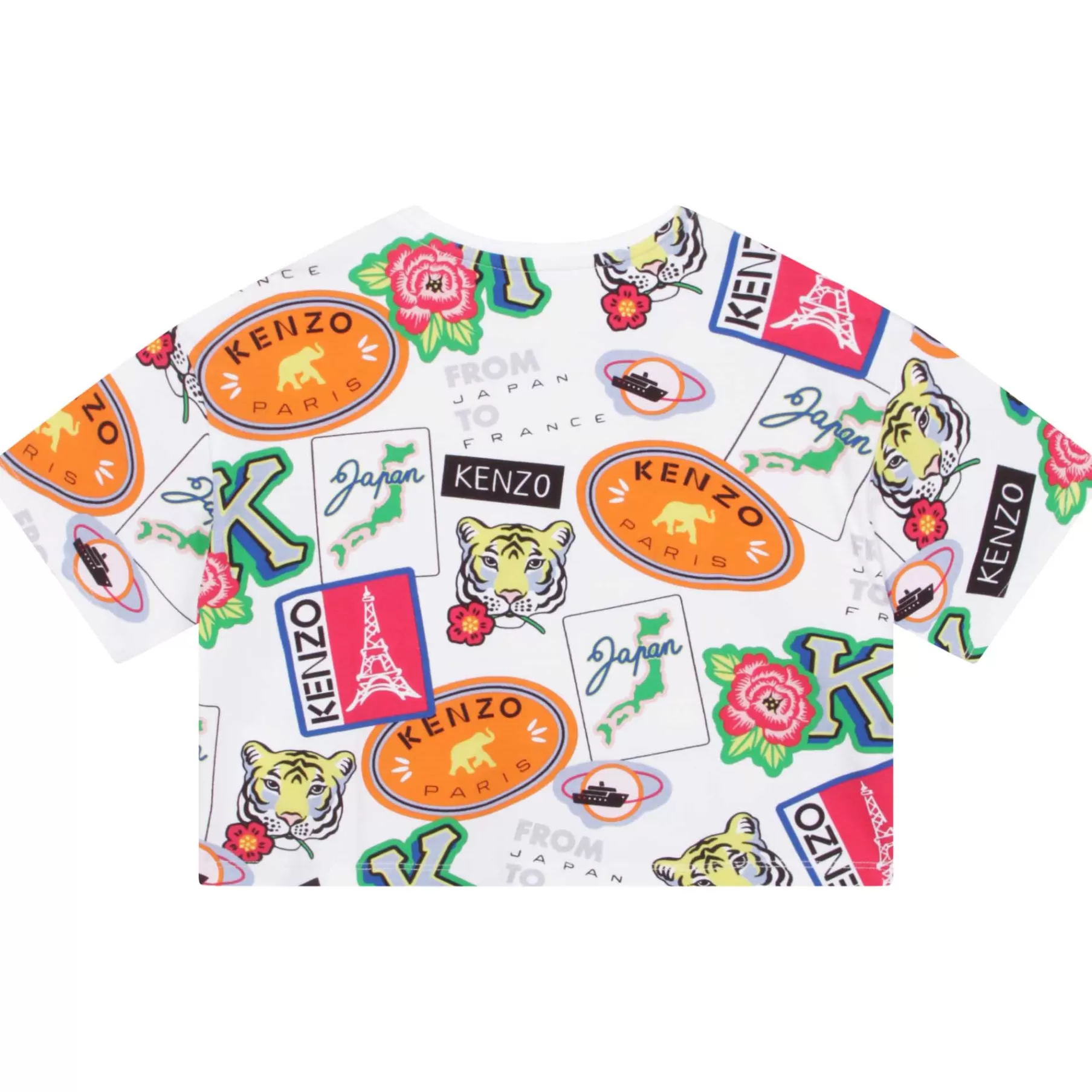 Fille KENZO KIDS T-Shirt Court Imprime