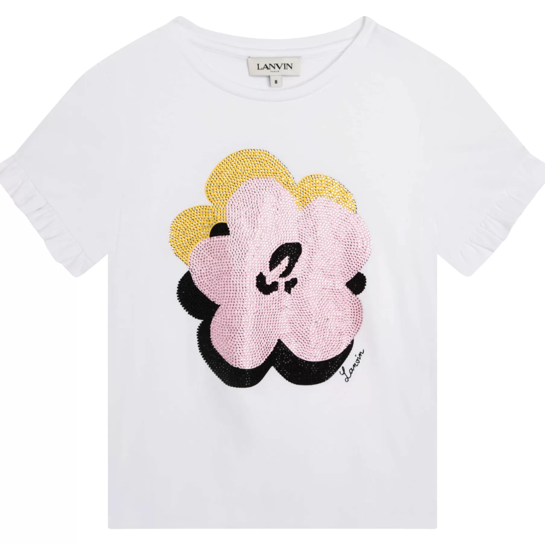 Fille LANVIN T-Shirt De Ceremonie En Coton