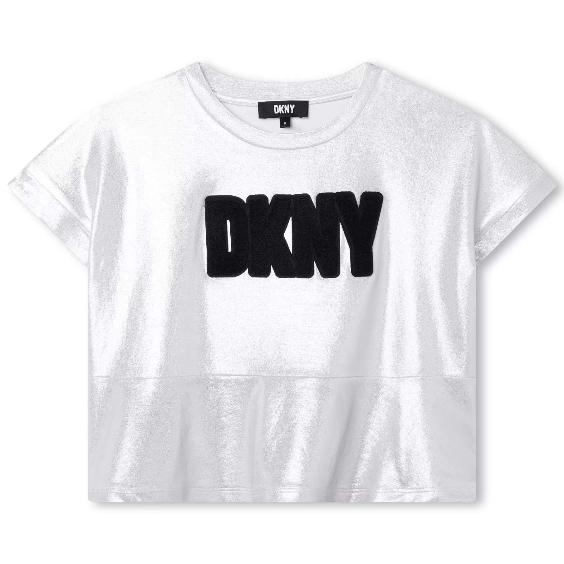 Fille DKNY T-Shirt De Ceremonie Metallise