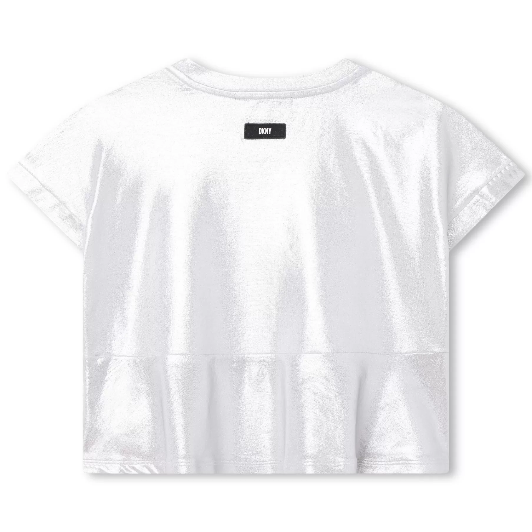 Fille DKNY T-Shirt De Ceremonie Metallise