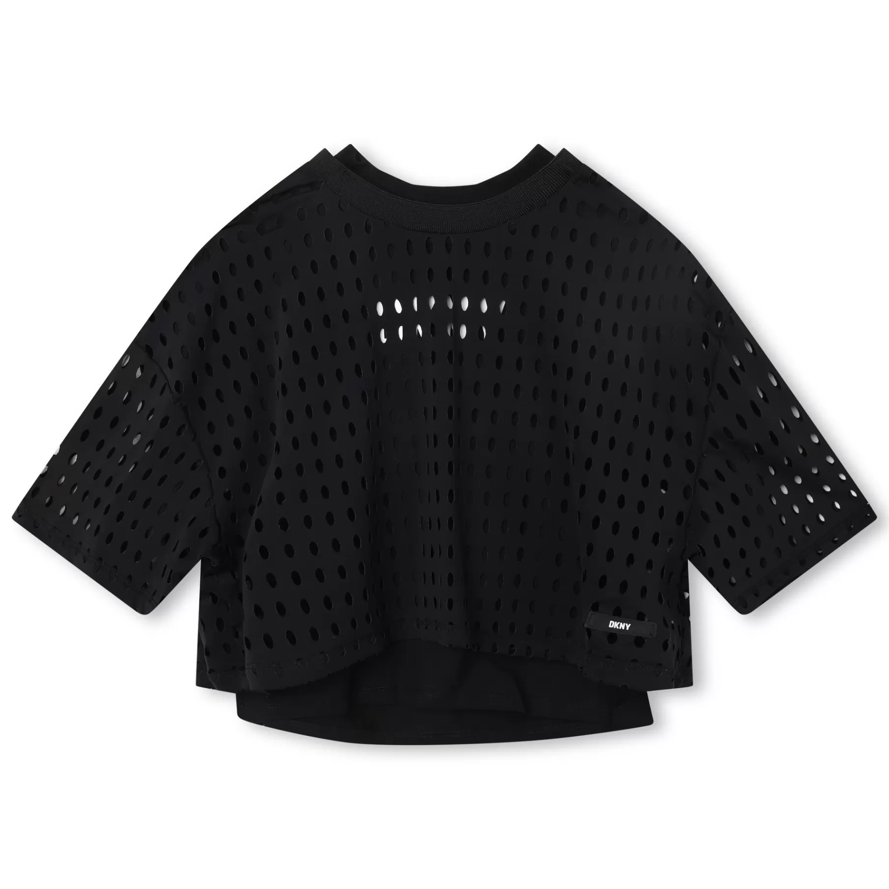 Fille DKNY T-Shirt Effet 2 En 1